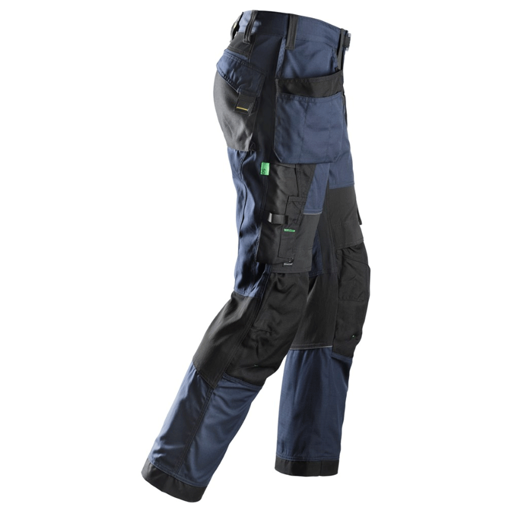 Snickers 6902 FlexiWork, Kneepad Holster Pocket Work Trousers Navy Blue