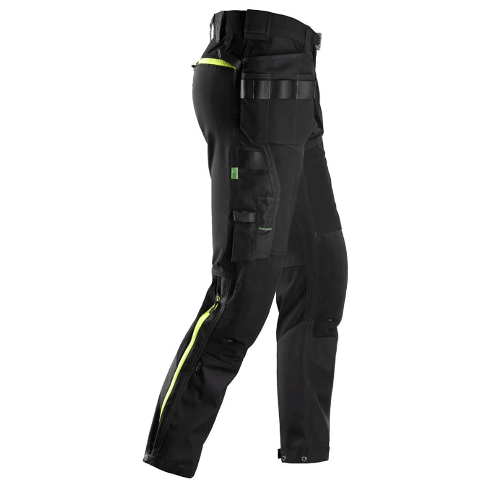 Snickers 6940 FlexiWork, Stretch Work Knee Pad Holster Pocket Trousers Various Colours