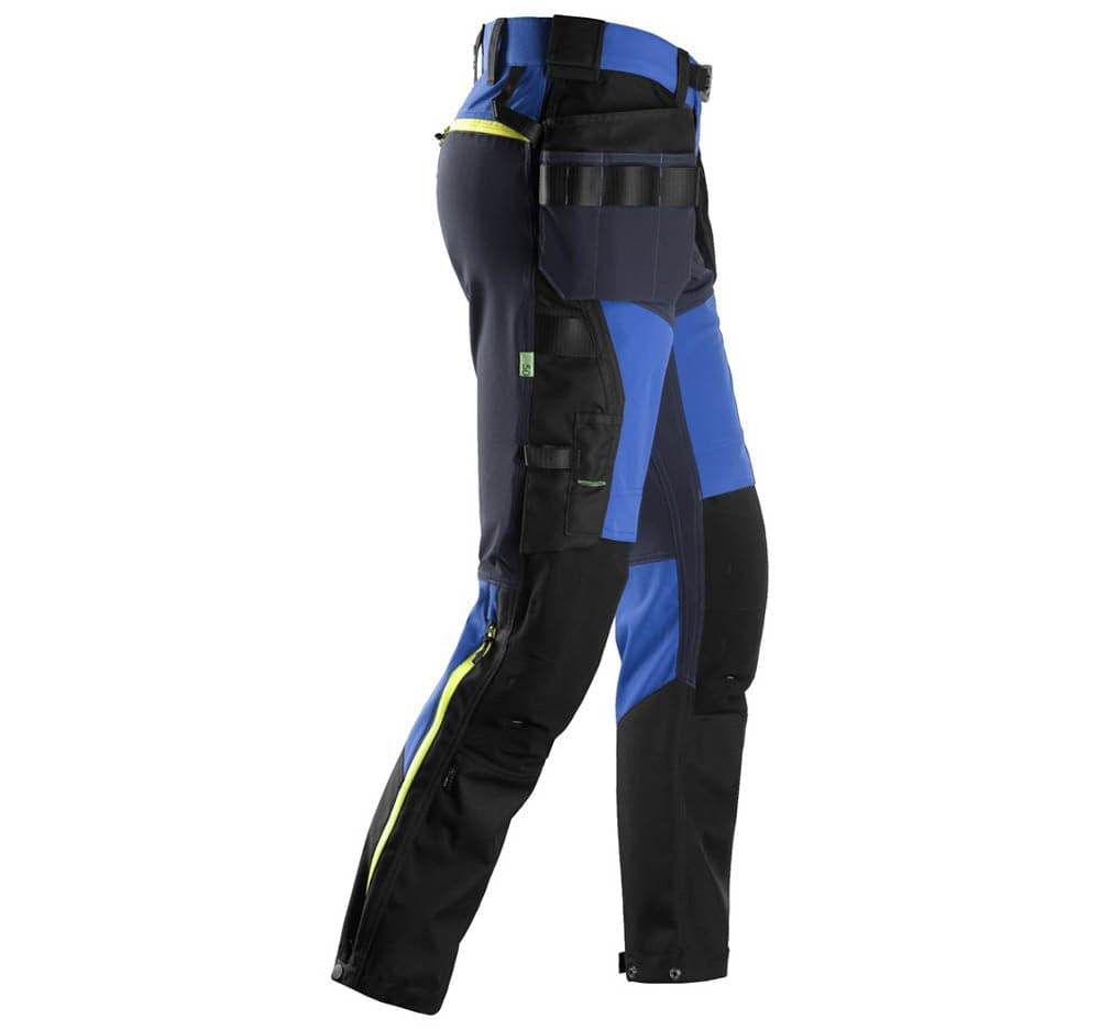 Snickers 6940 FlexiWork, Stretch Work Knee Pad Holster Pocket Trousers Various Colours