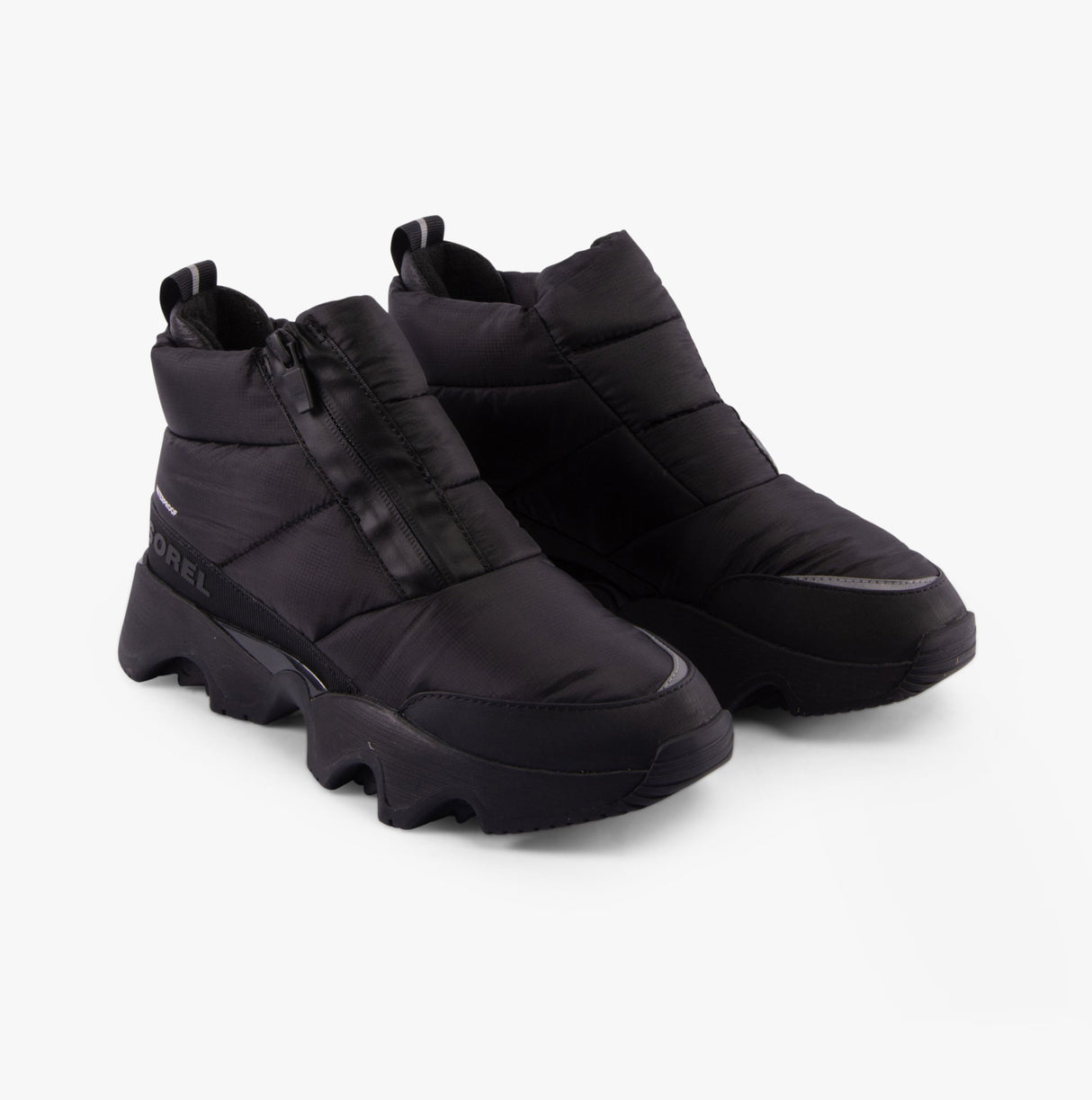 Sorel KINETIC IMPACT PUFFY ZIP Womens Winter Boots Black