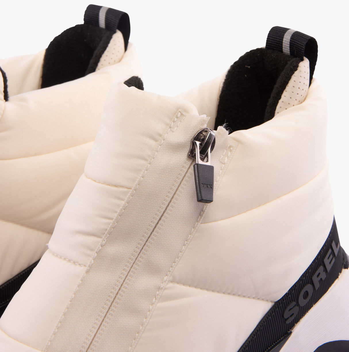 Sorel KINETIC IMPACT PUFFY ZIP Womens Winter Boots White