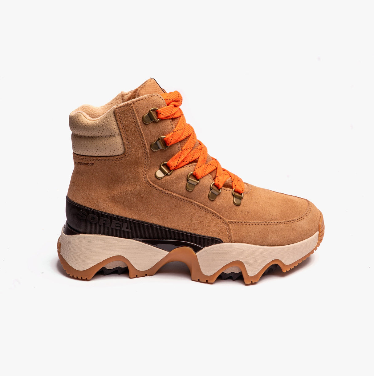 Sorel KINETIC IMPACT CONQUEST WP Womens Snow Boots Tawny Buff