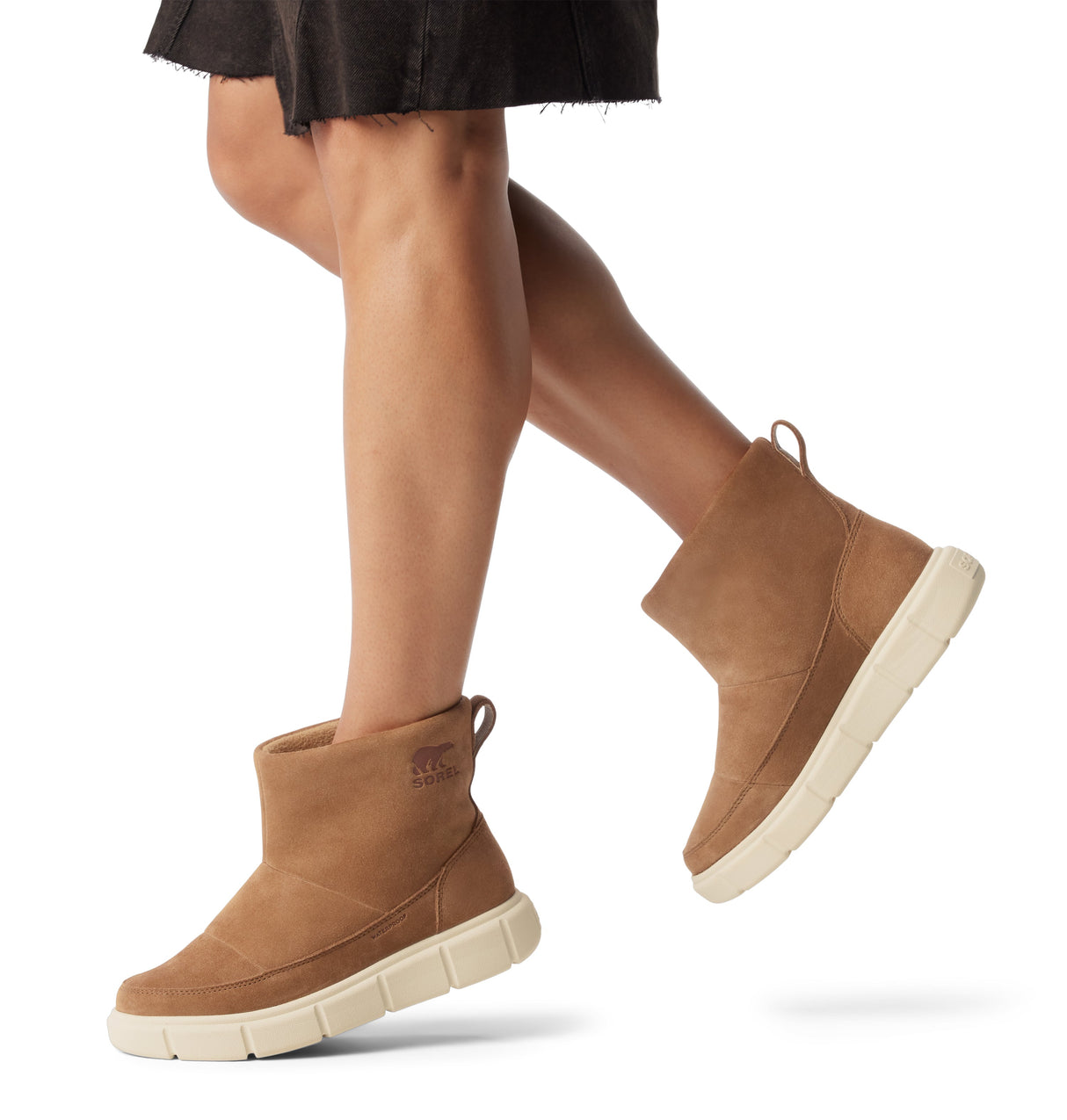 Sorel EXPLORER III SLIP-ON Womens Winter Boots Brown