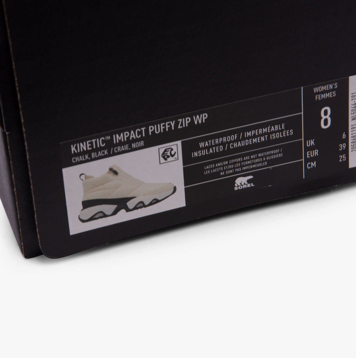 Sorel KINETIC IMPACT CONQUEST PLUS Womens Winter Boots Black