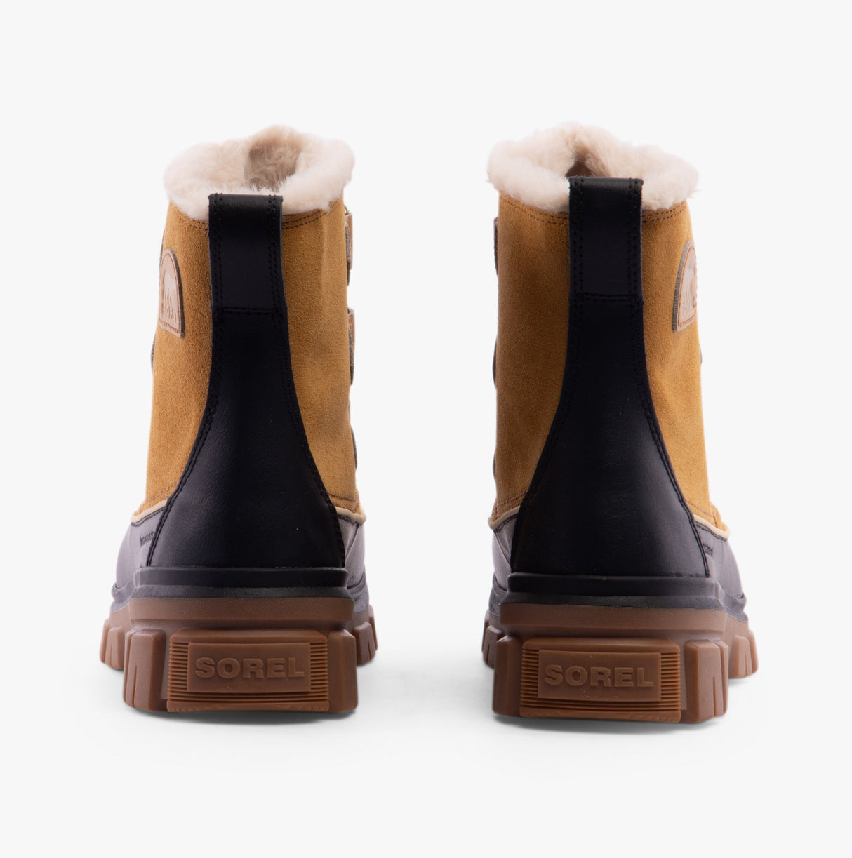 Sorel TORINO V Womens Winter Boots Curry/Black