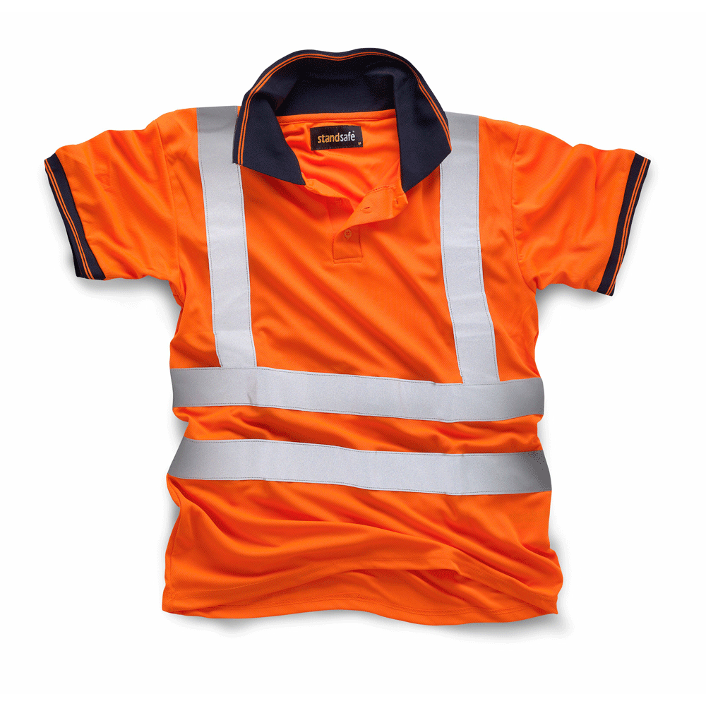 Standsafe HV004 Hi Vis Polo T-Shirt Various Colours