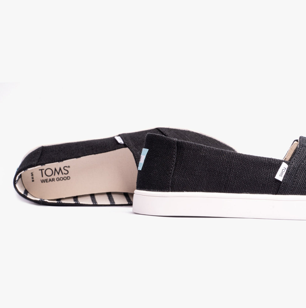 TOMS ALPARGATA CUPSOLE Womens Shoes Black