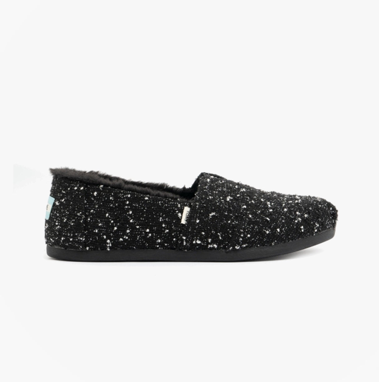 TOMS ALPARGATA Womens Boucle Espadrilles Black