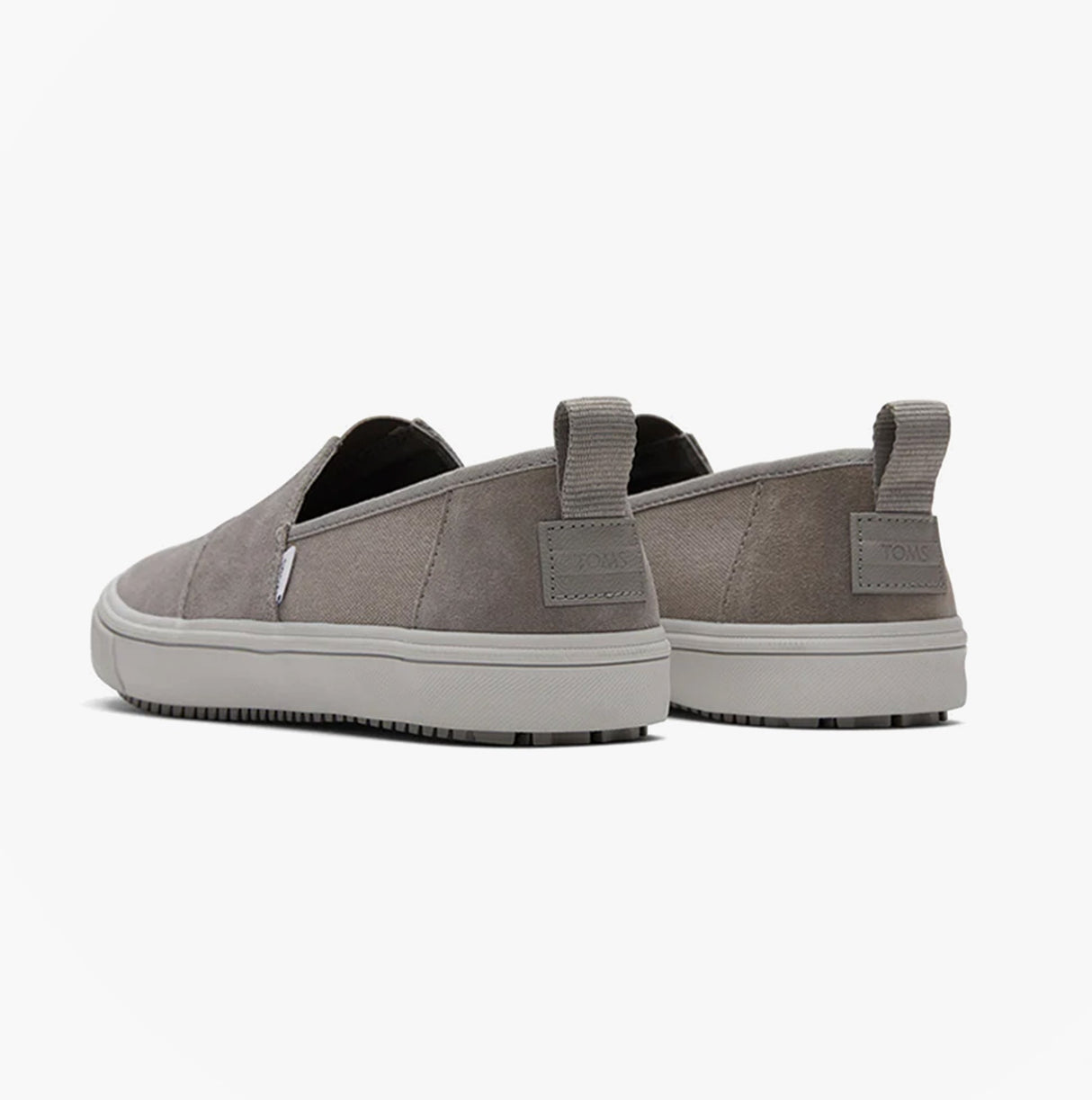 TOMS ALPARGATA TERRAIN Mens Canvas Slip On Grey