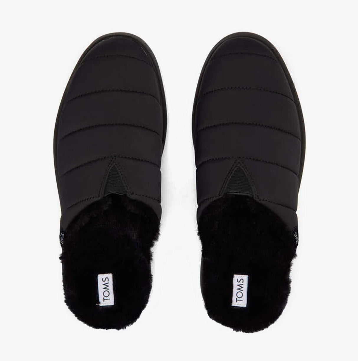 TOMS REPREVE MALLOW Womens Mules Black