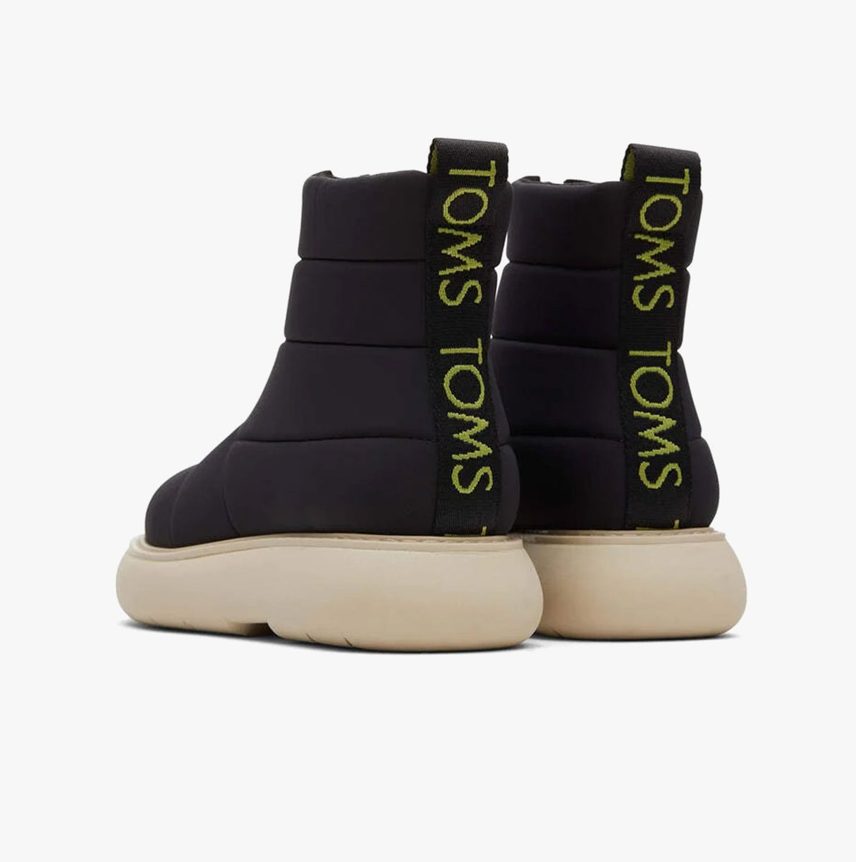 TOMS ALPARGATA MALLOW PUFFER Womens Boots Black