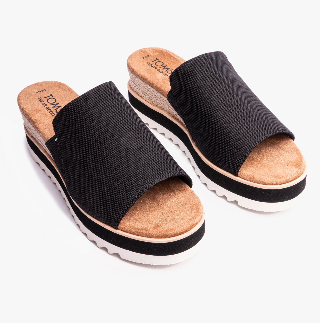 TOMS DIANA MULE Womens Sandals Black