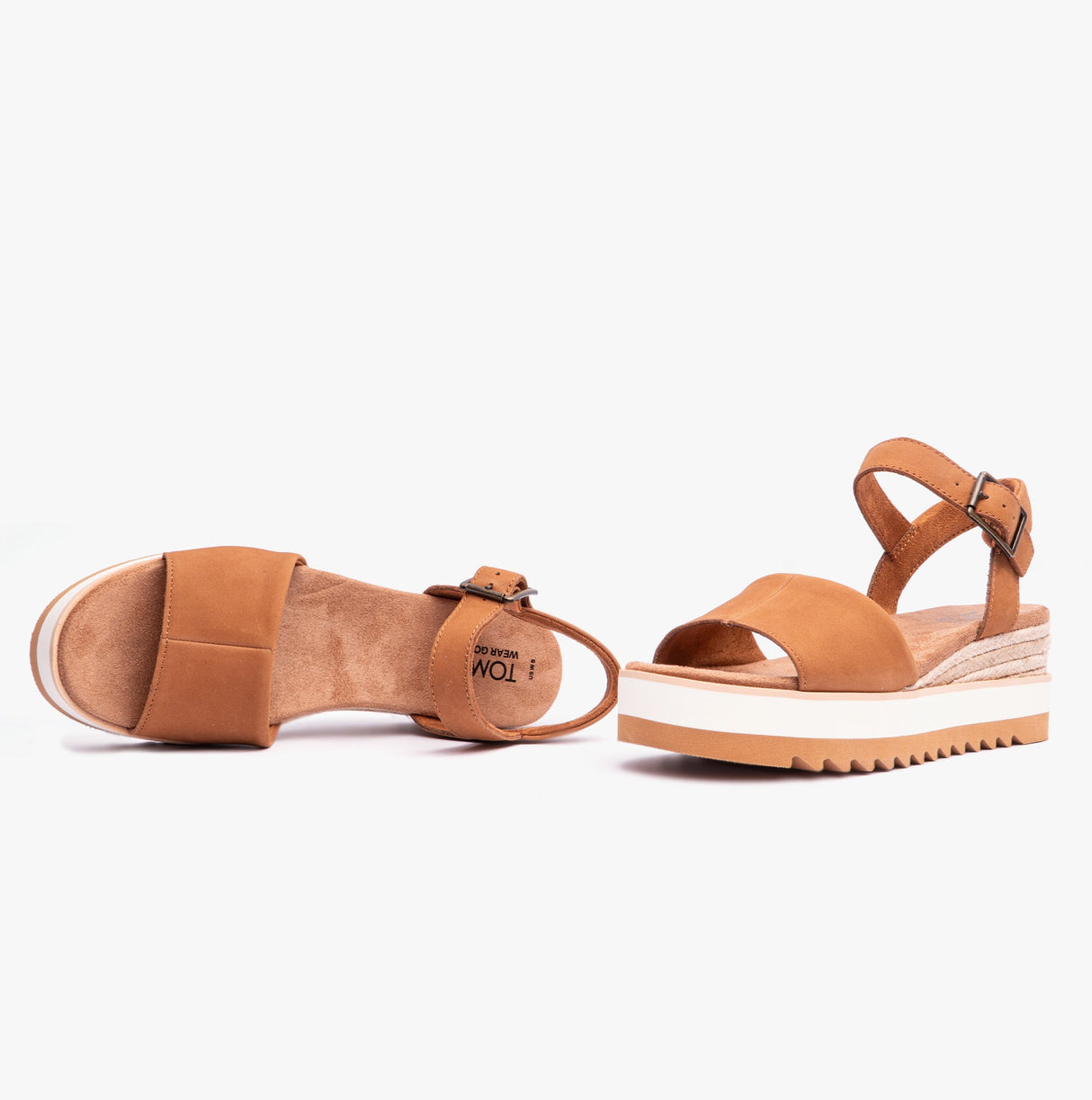 TOMS DIANA Womens Sandals Tan