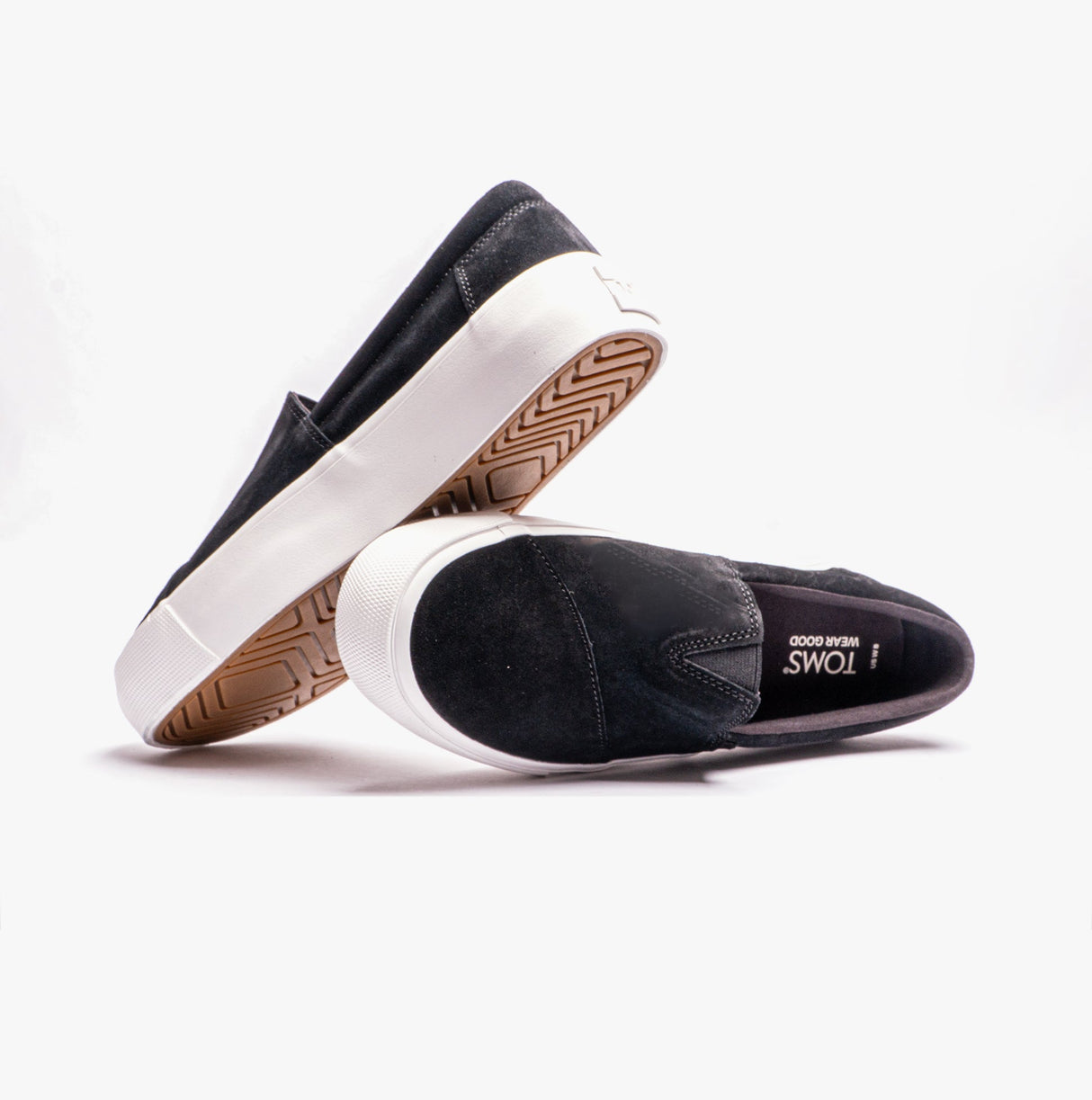 TOMS ALP FENIX PLATFORM SLIP ON Womens Sneakers Black