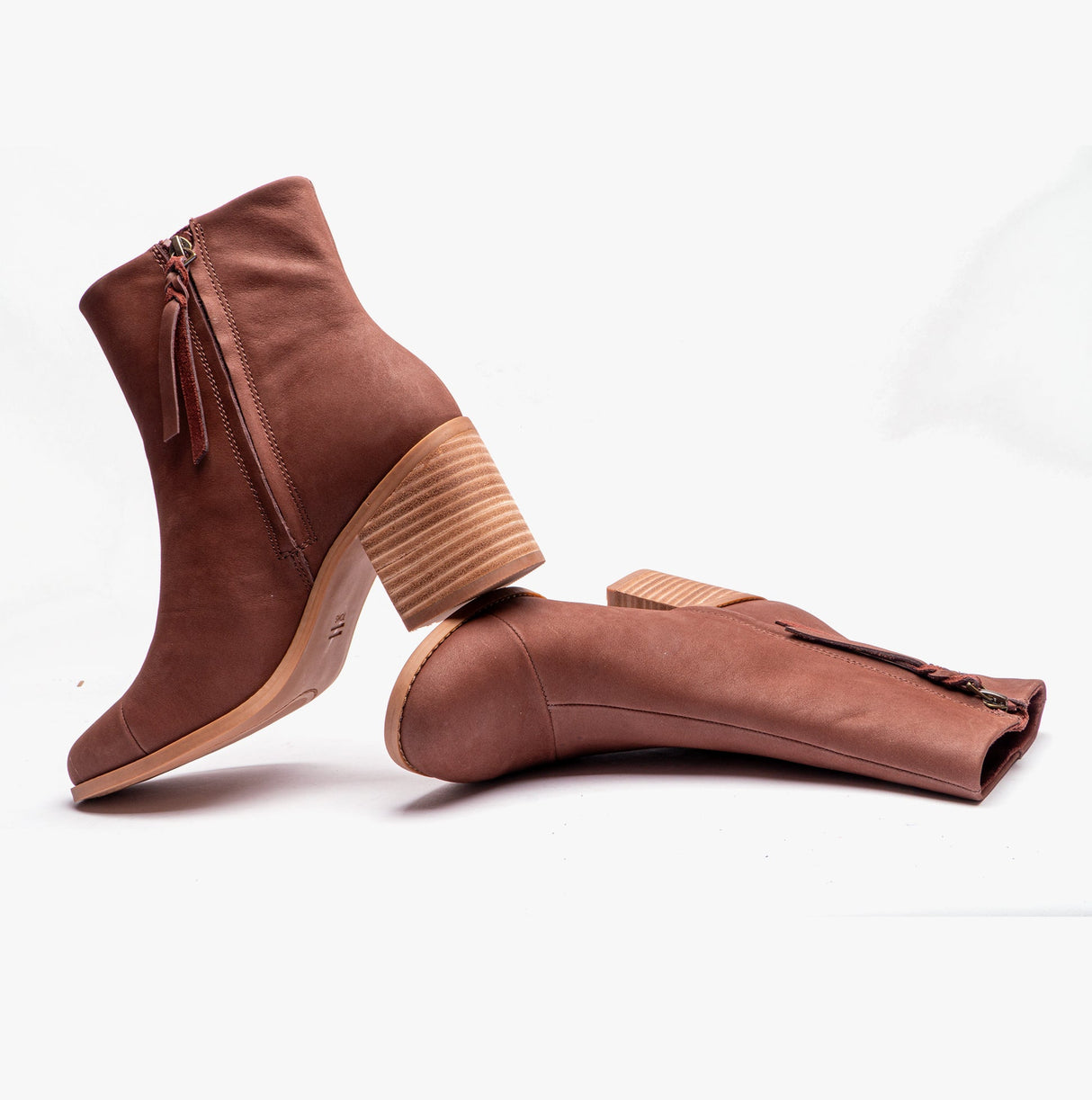 TOMS EVELYN Womens Boots Chestnut