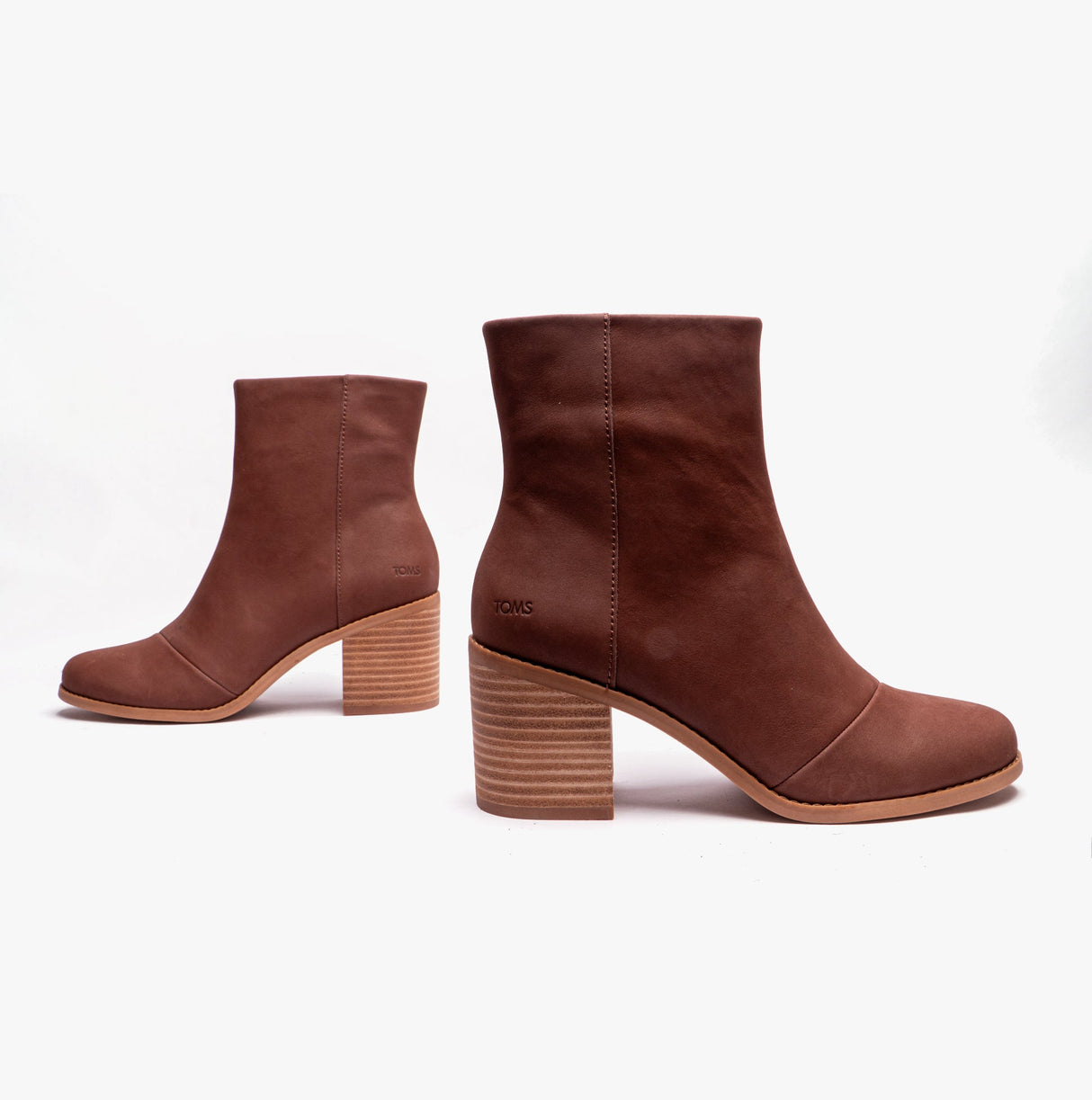 TOMS EVELYN Womens Boots Chestnut