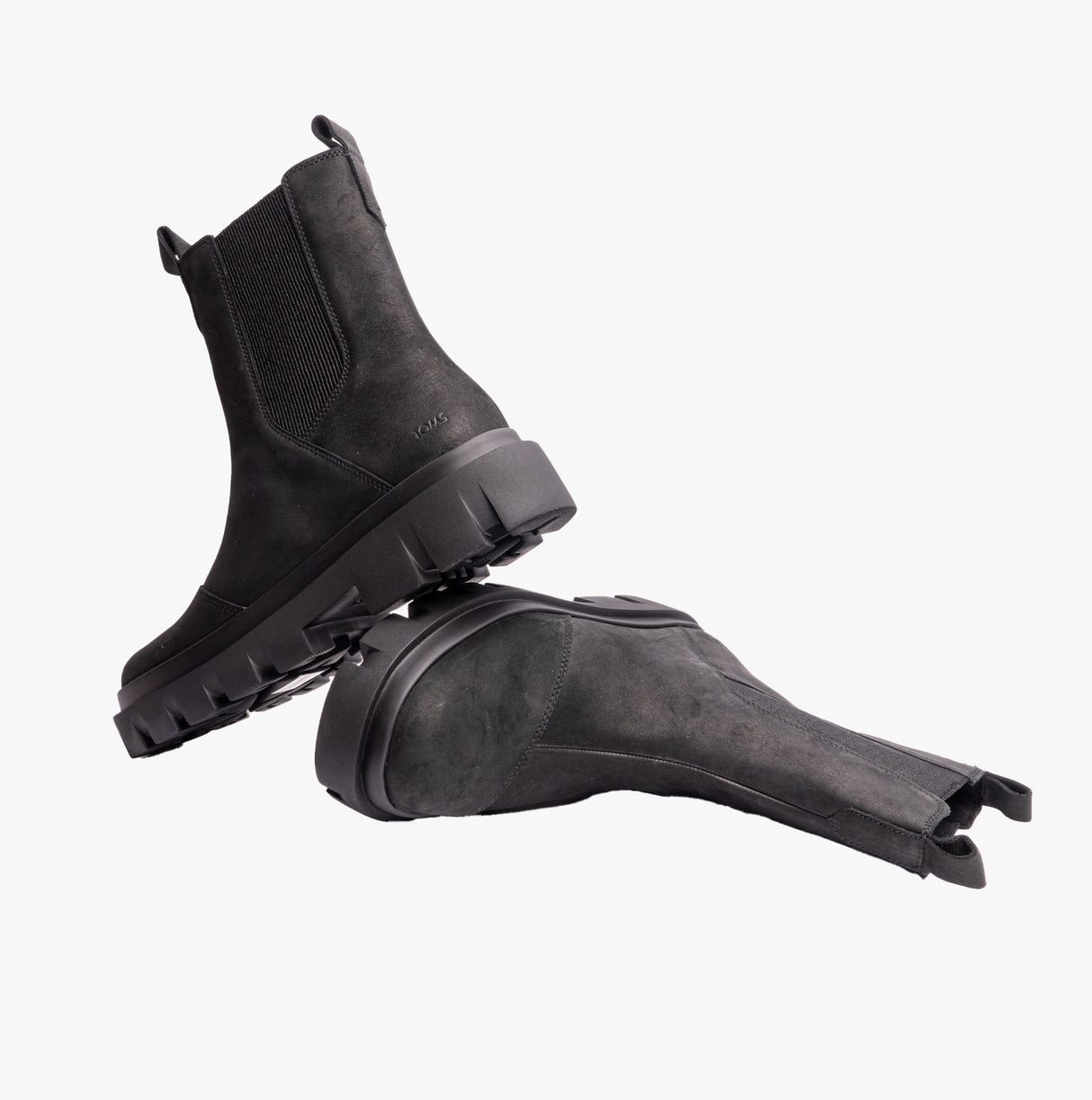 TOMS ROWAN Womens Boots Black/Black