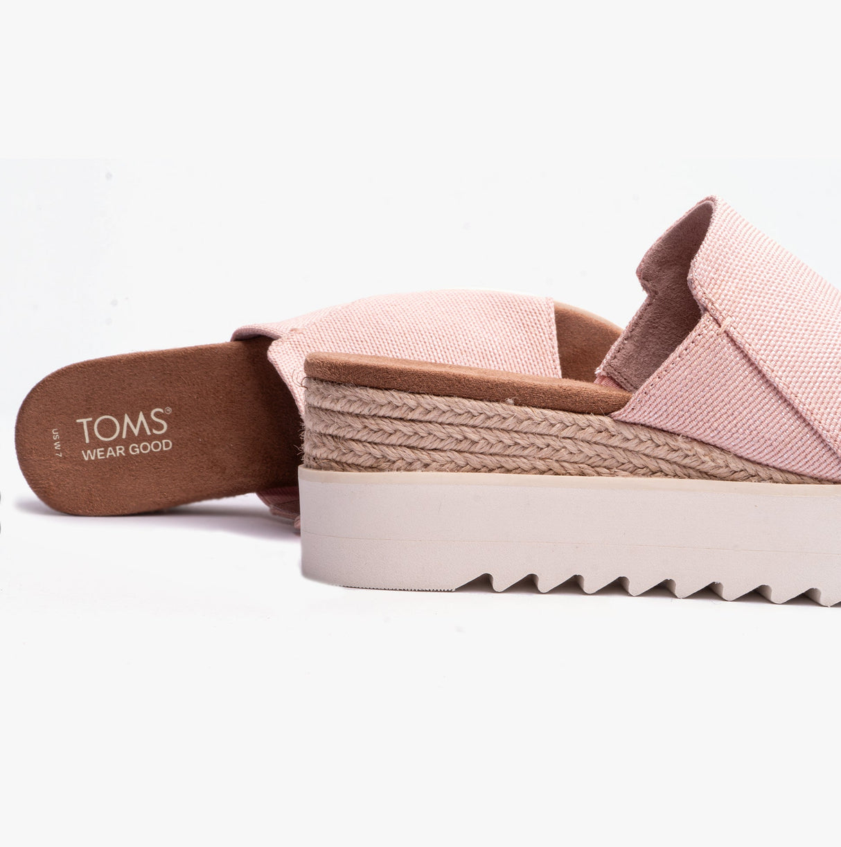 TOMS DIANA MULE Womens Sandals Ballet Pink