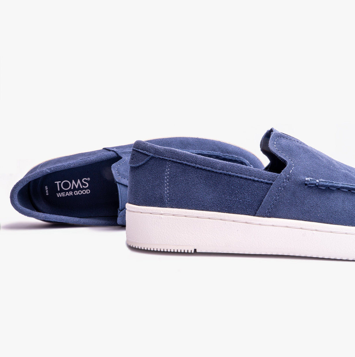 TOMS TRVL LITE Mens Loafers Cadet Blue