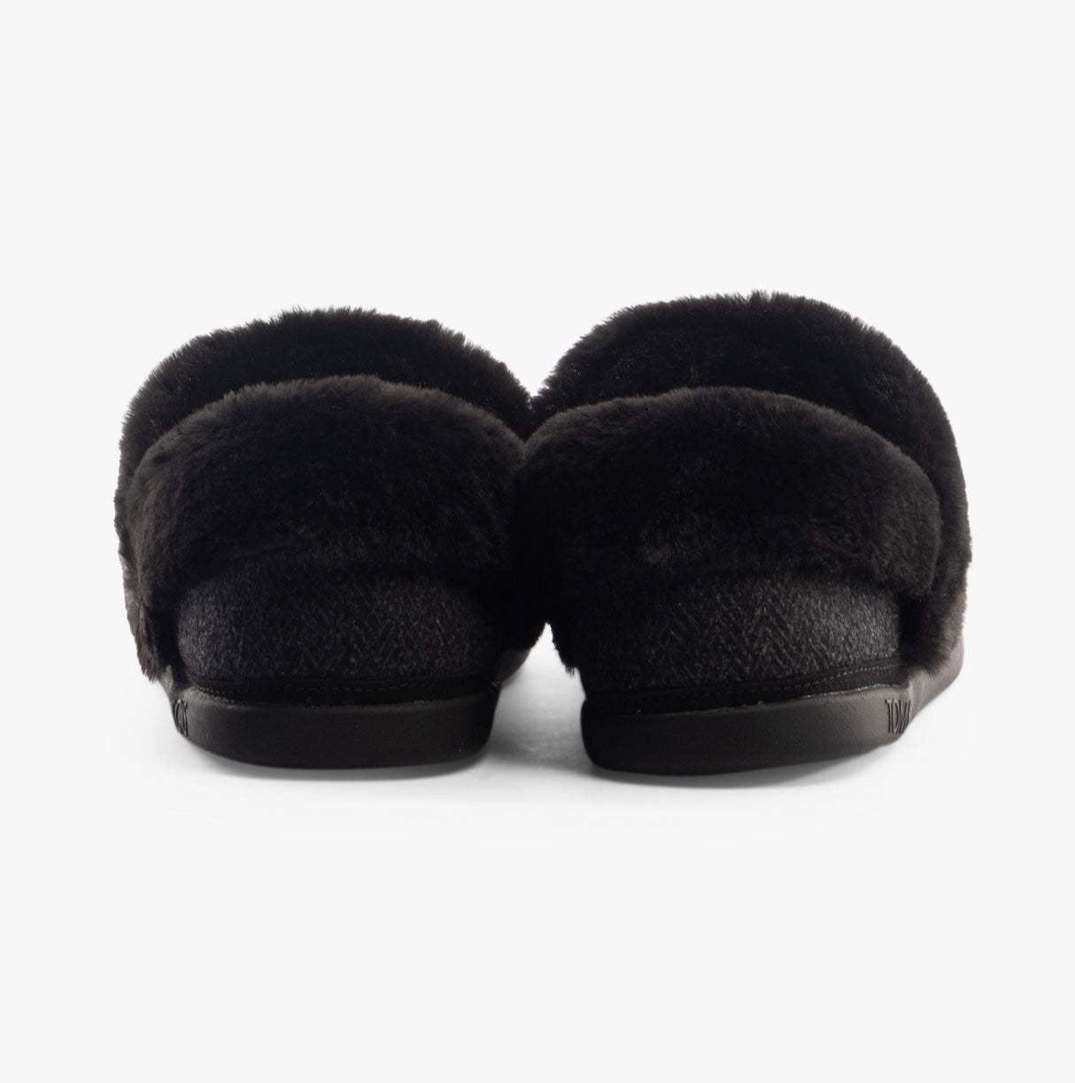 TOMS OSLO Womens Slippers Black