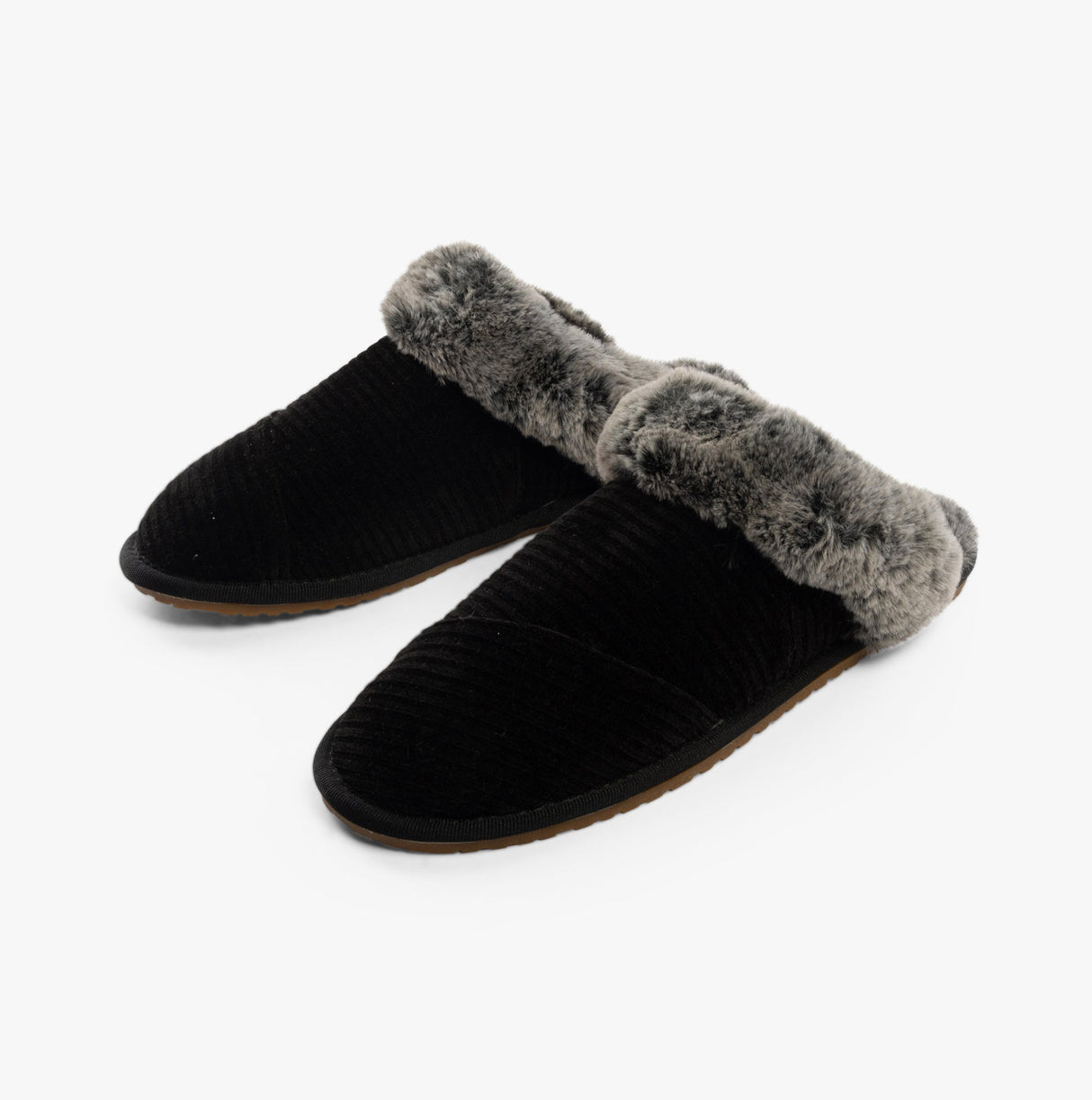 TOMS VALERIE Womens Slippers Black