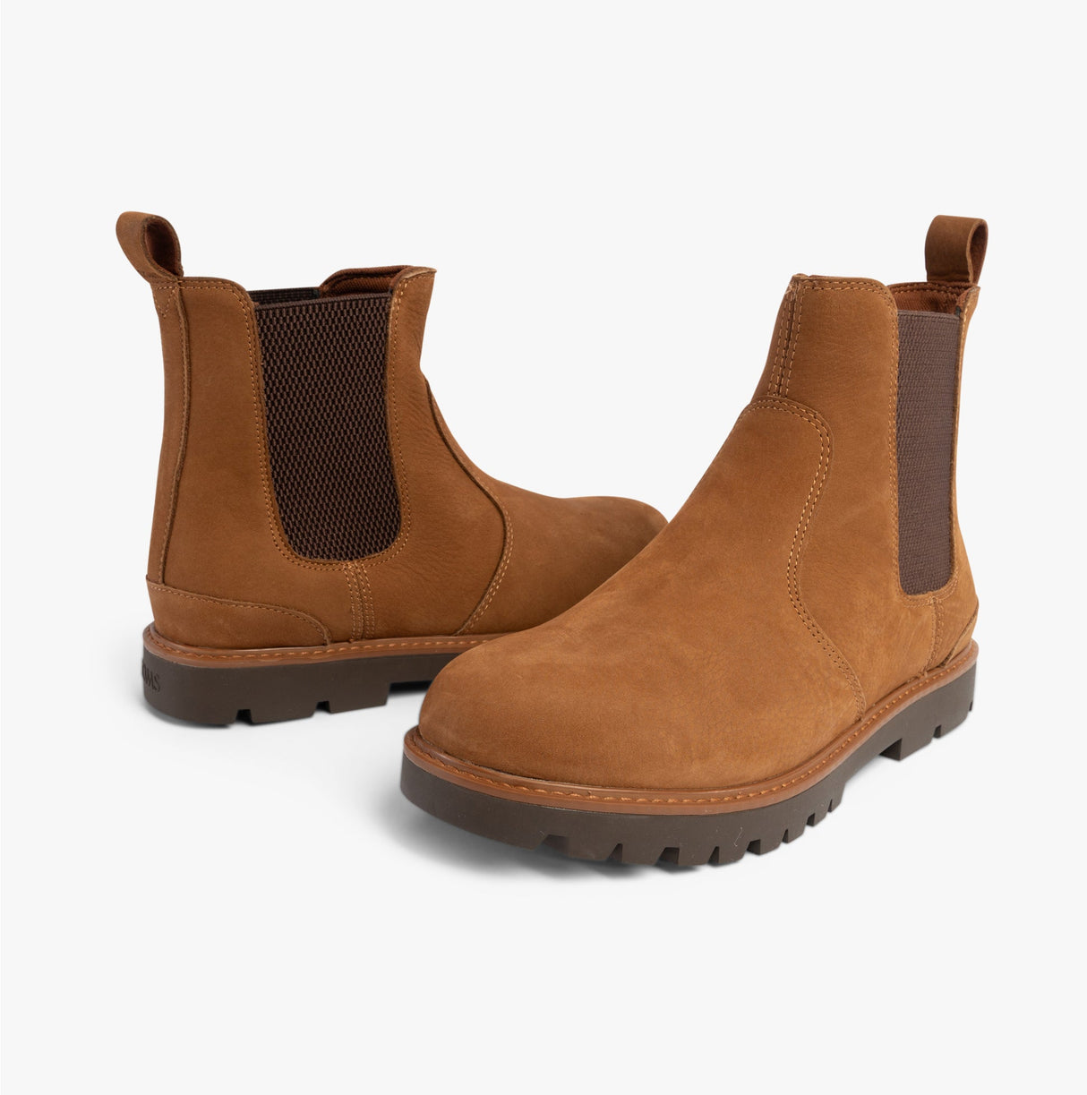 TOMS GRIFFIN Mens Boots Brown