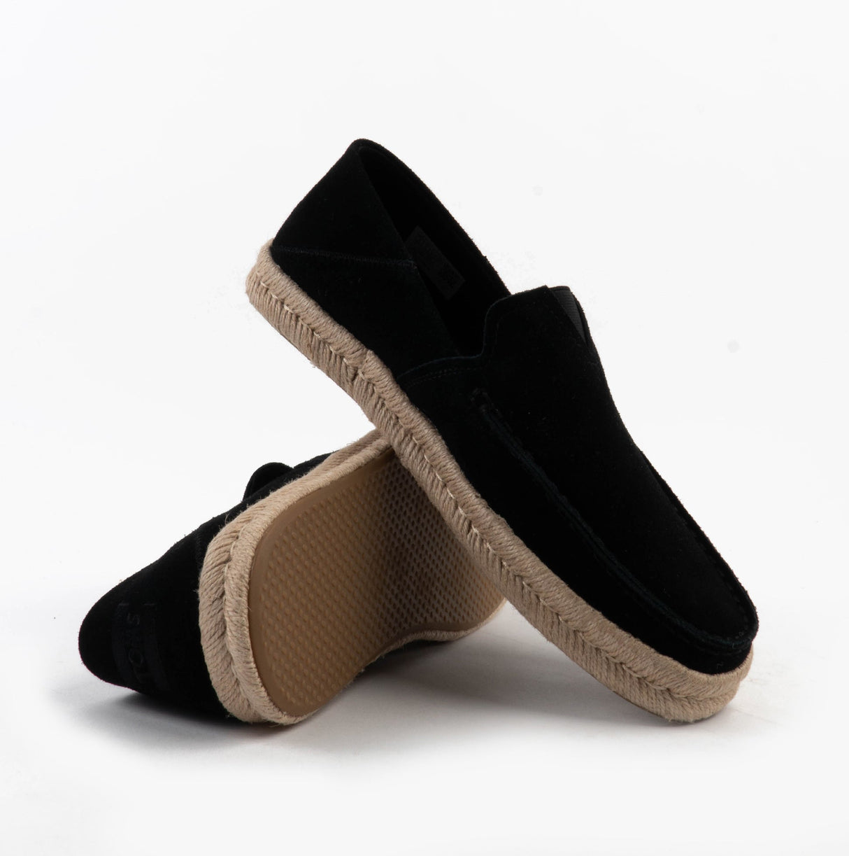 TOMS ALONSO LOAFER ROPE Mens Espadrille Black