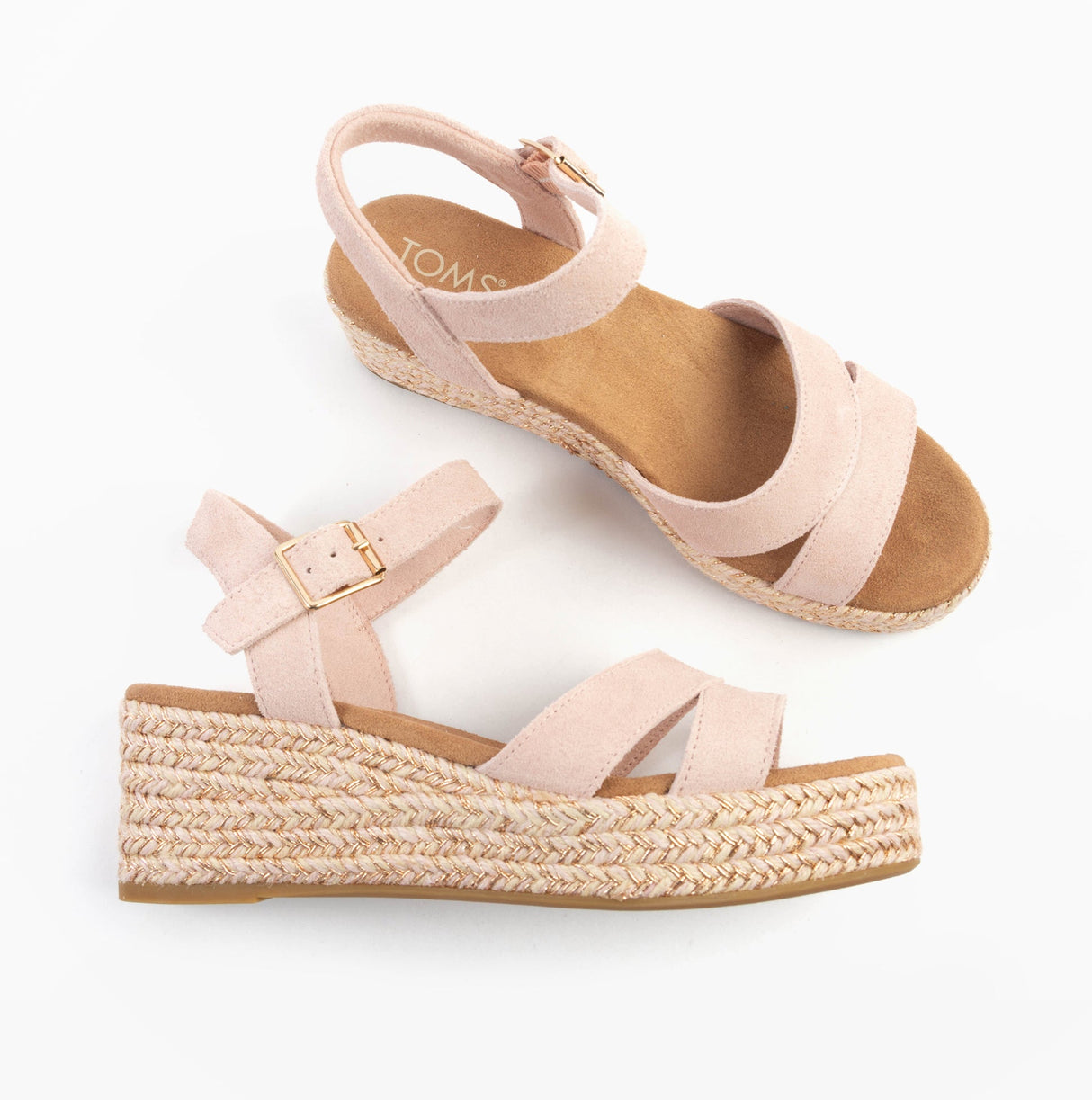 TOMS AUDREY Womens Sandals Pink