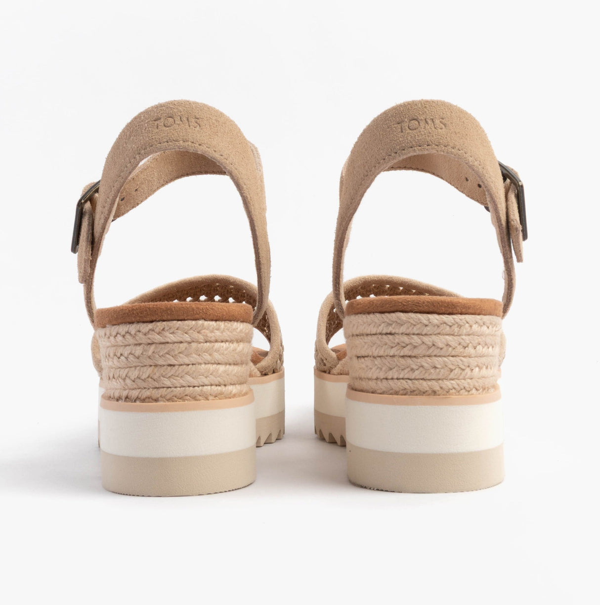 TOMS DIANA Womens Sandals Gold