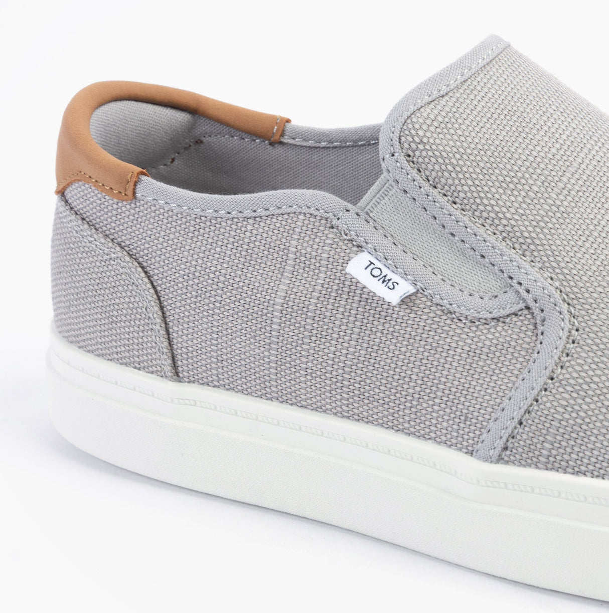 TOMS BAJA 2.0 Mens Casual Canvas Trainers Grey