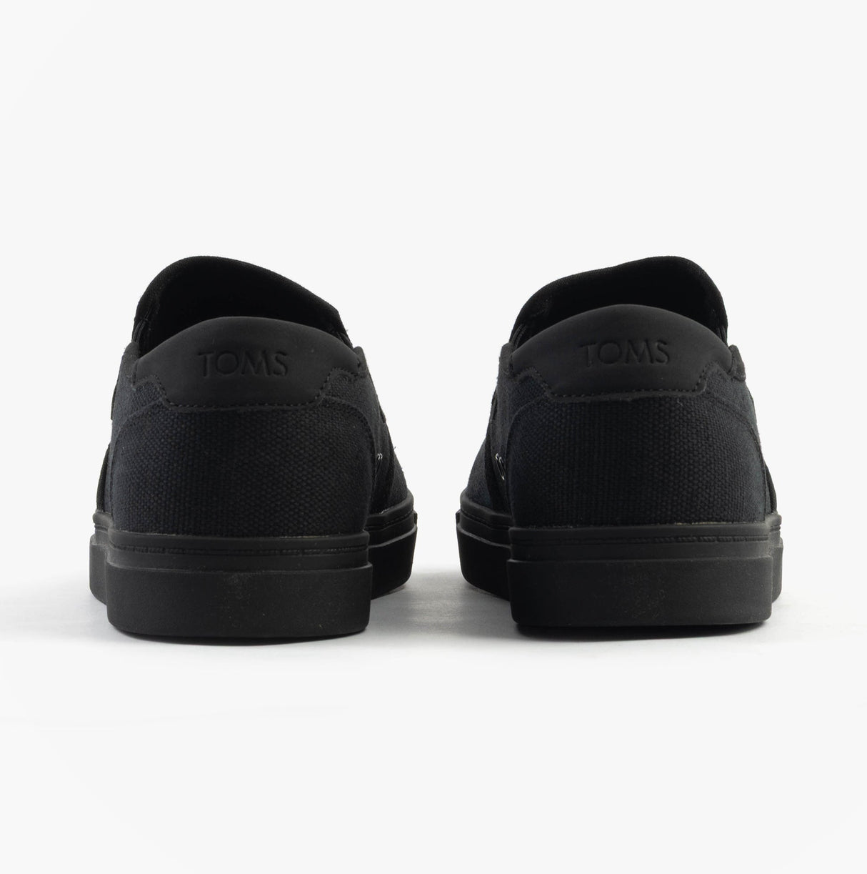 TOMS BAJA 2.0 Mens Casual Canvas Trainers Black