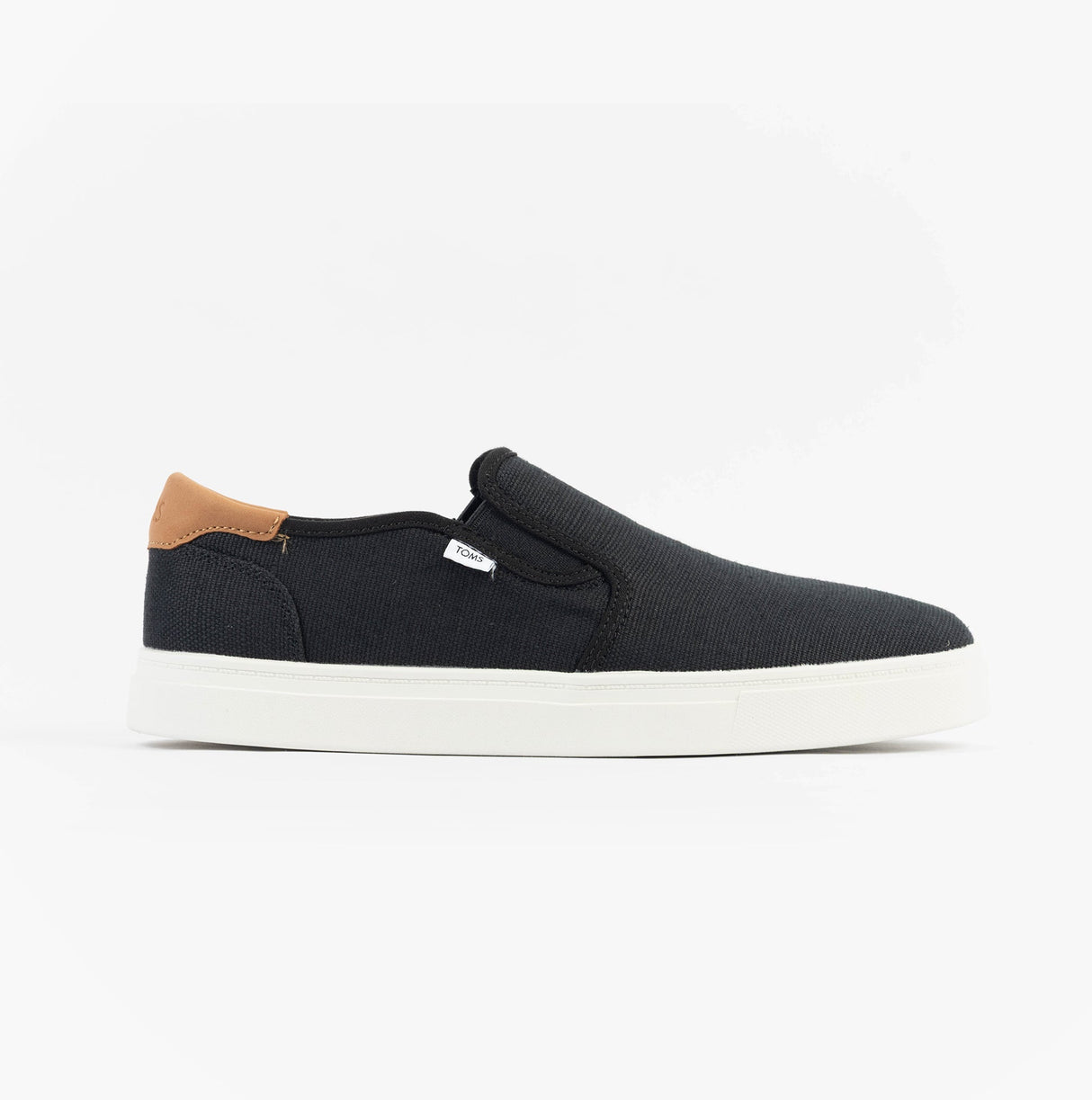 TOMS BAJA 2.0 Mens Casual Canvas Trainers Black
