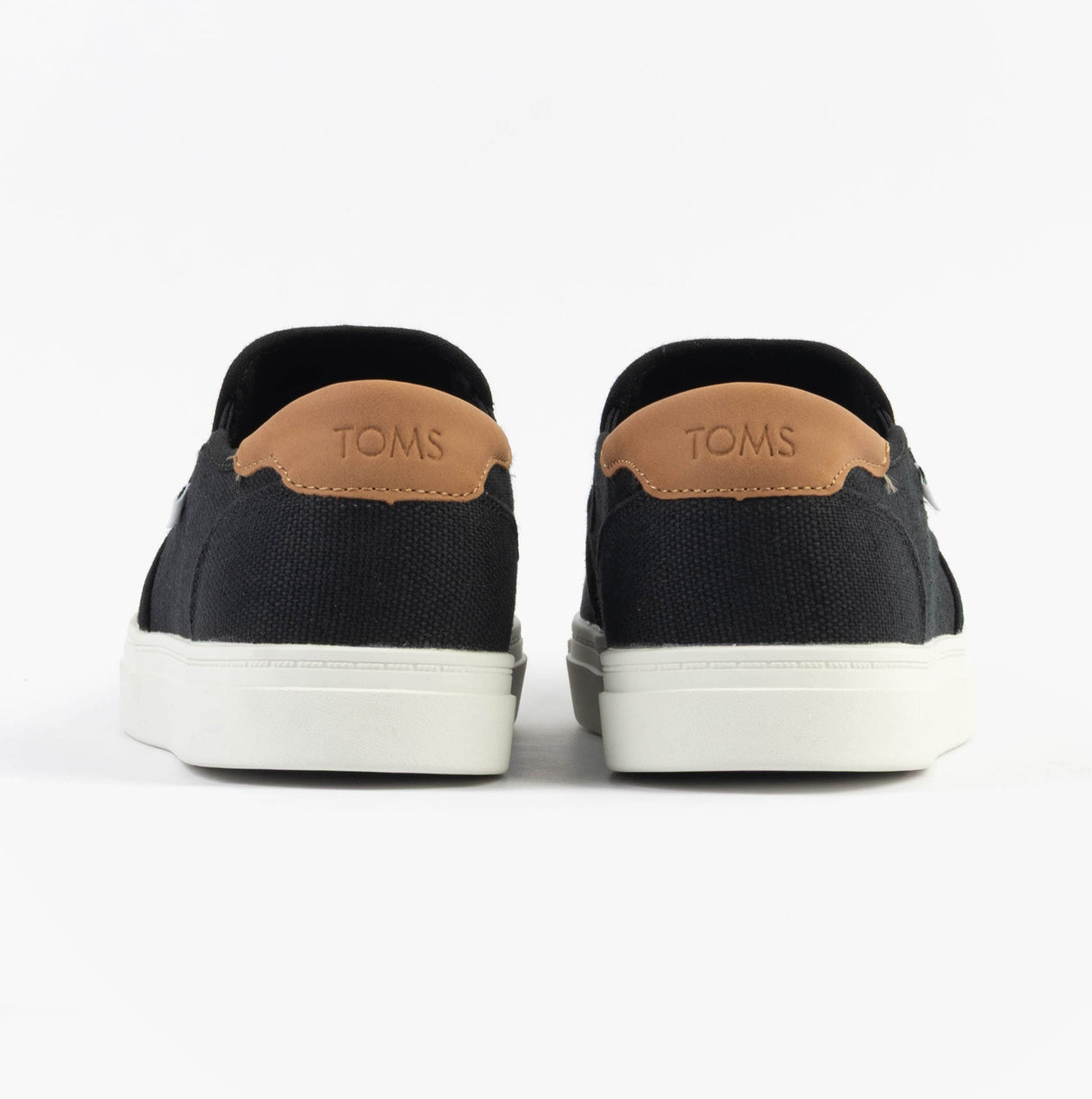 TOMS BAJA 2.0 Mens Casual Canvas Trainers Black