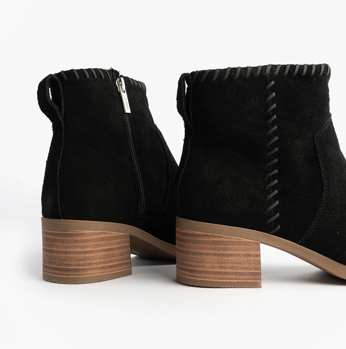 TOMS DELILAH Womens Ankle Boots Black