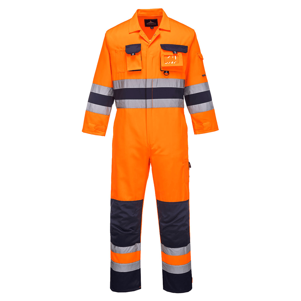 Portwest TX55 Nantes Hi-Vis Contrast Work Coverall
