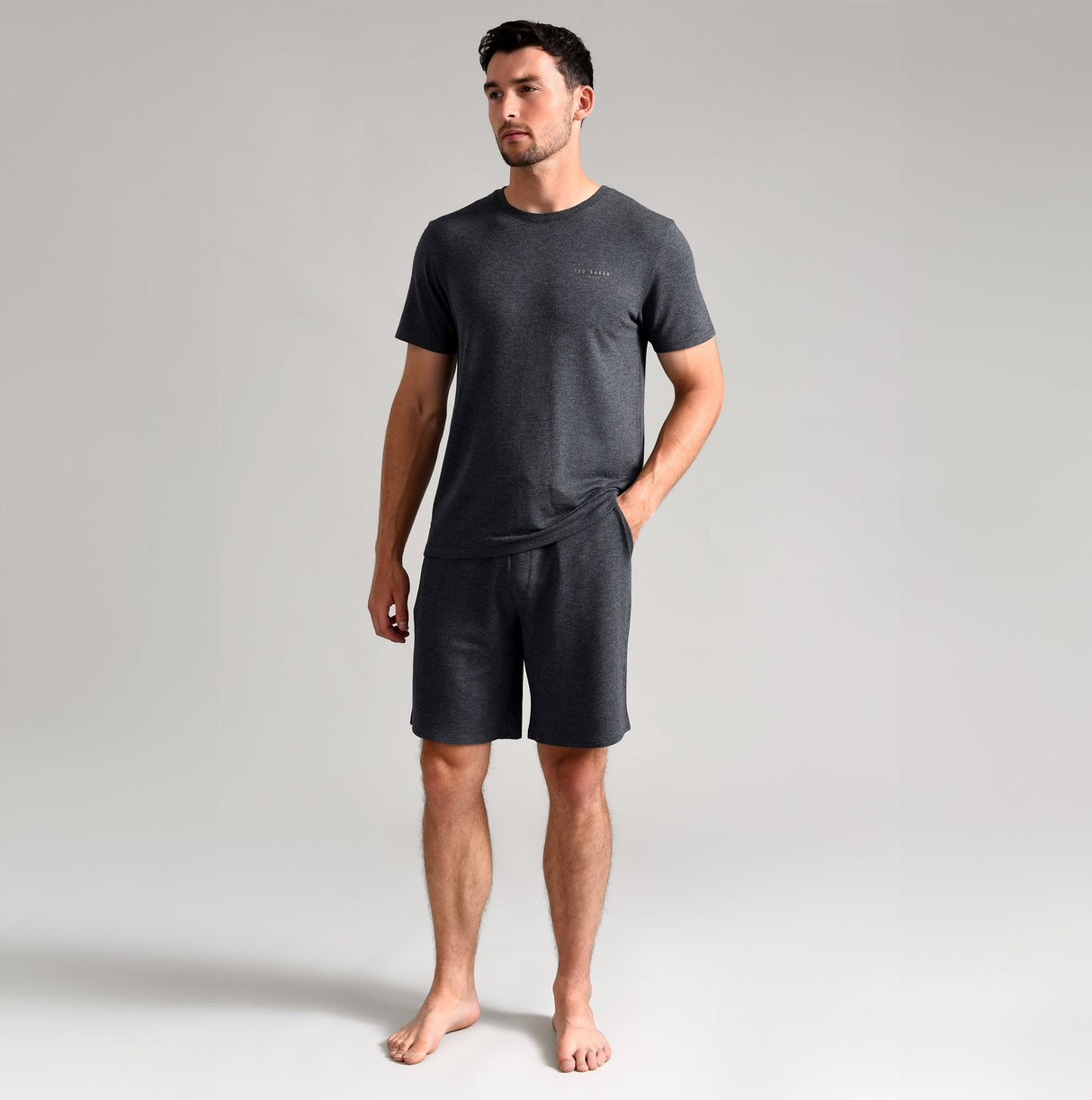 Ted Baker SUPER SOFT Shorts Mens Dark Grey