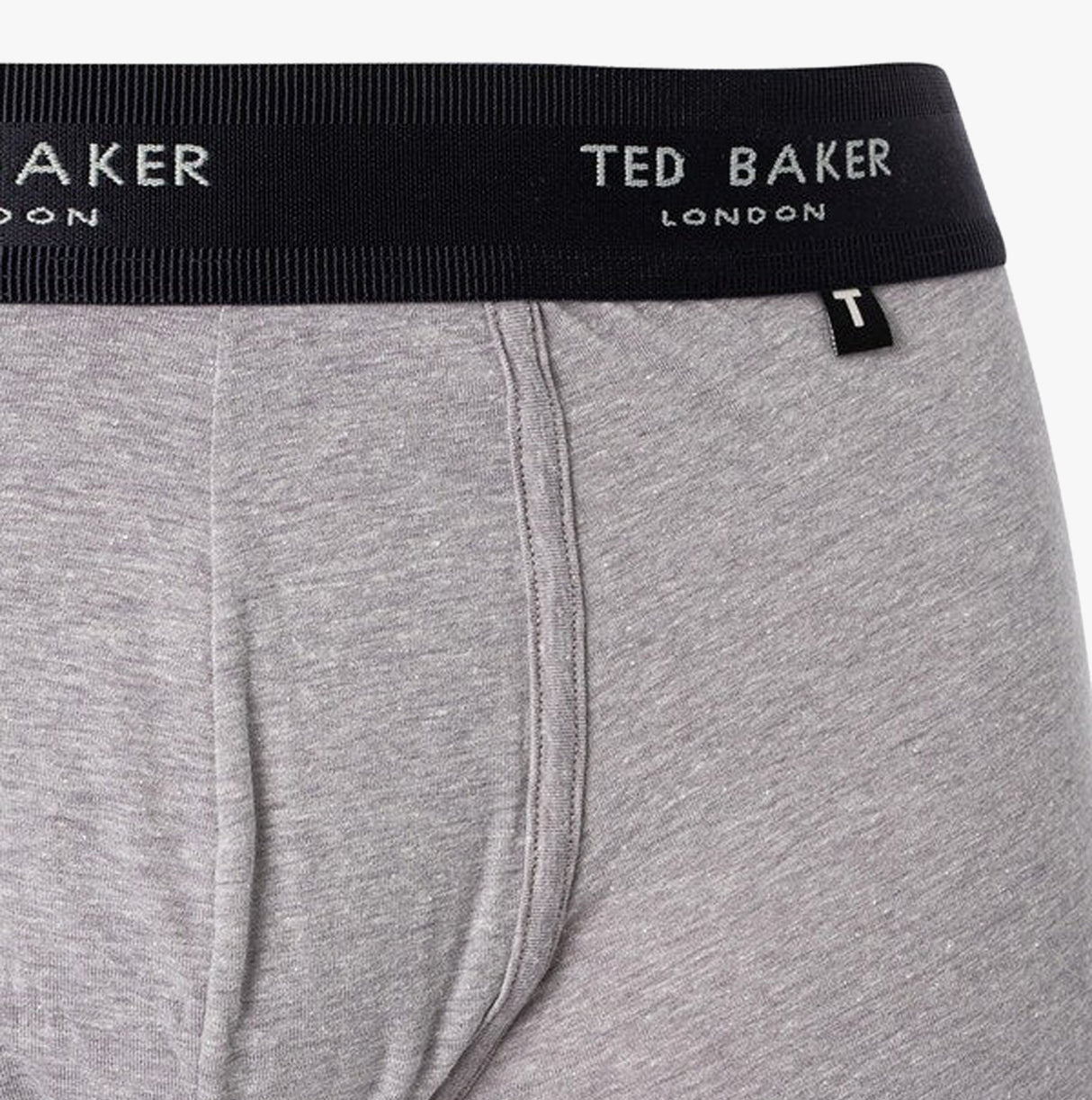 Ted Baker 3-Pack Cotton Trunks Mens Grey/Heather/Black