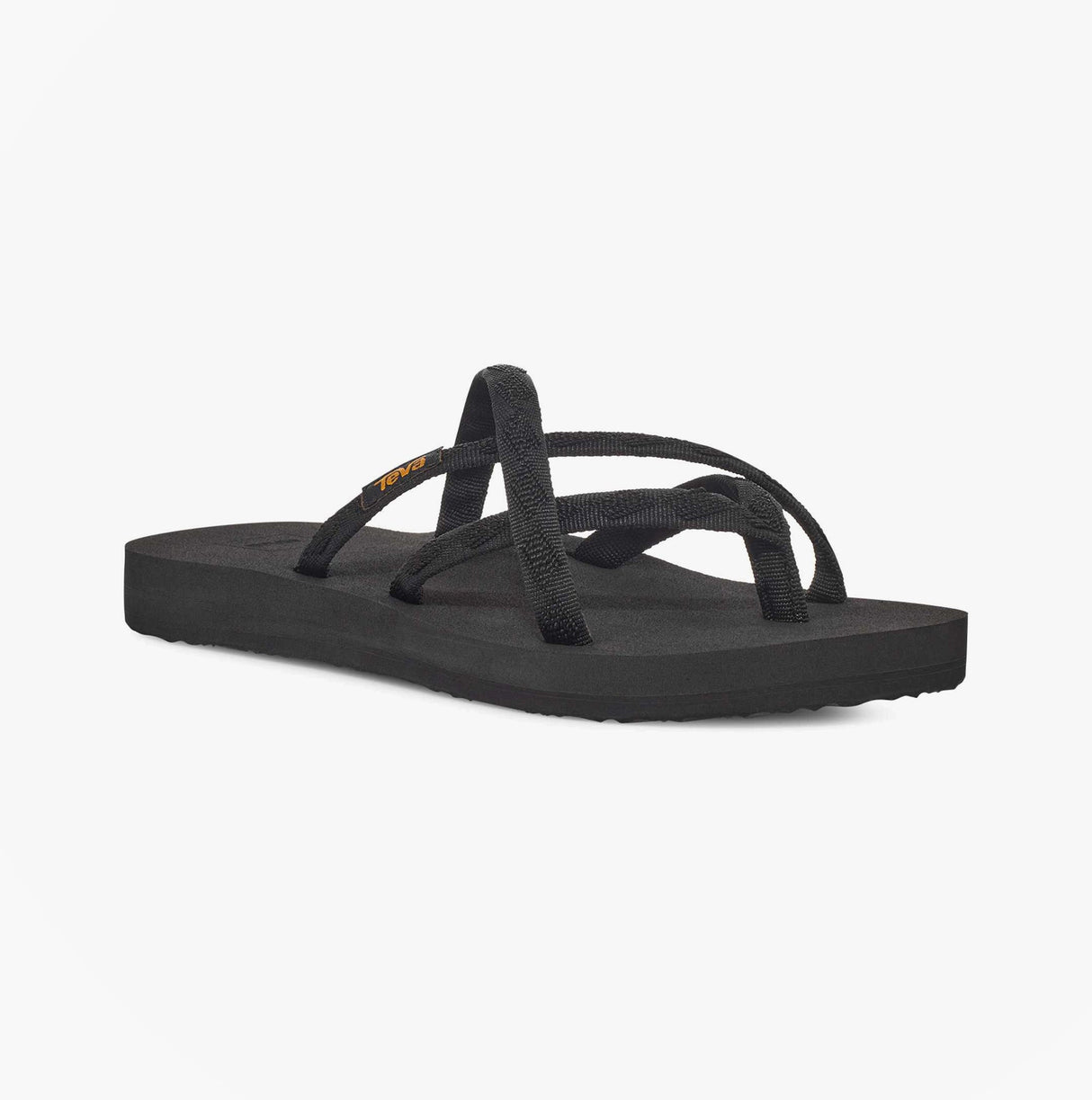 Teva OLOWAHU Womens Flip Flop All Black
