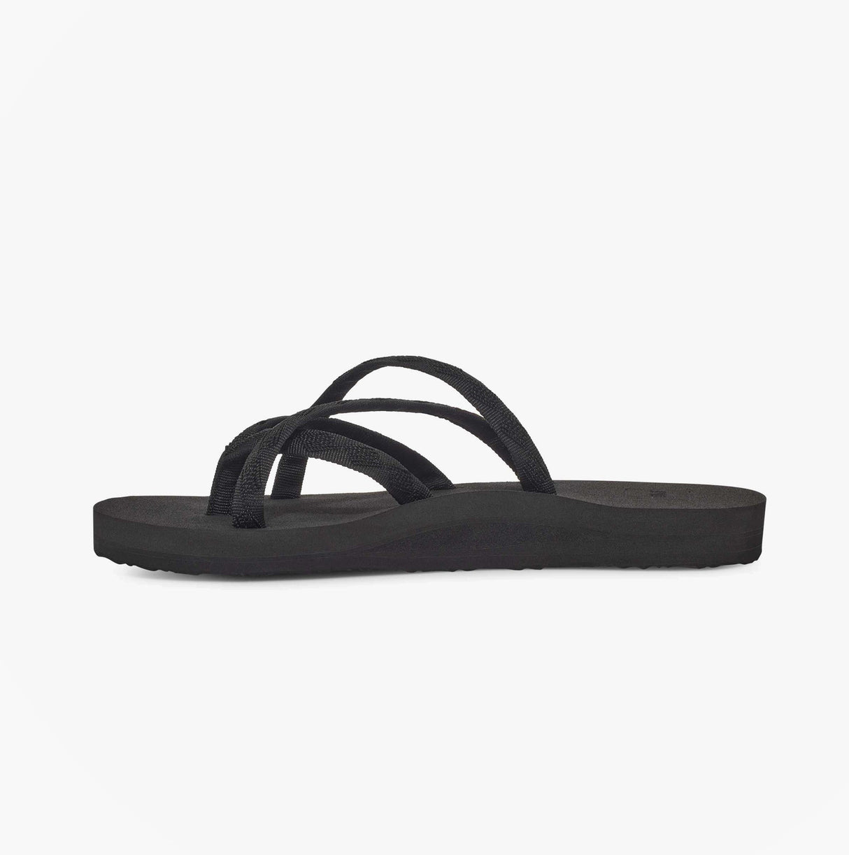Teva OLOWAHU Womens Flip Flop All Black
