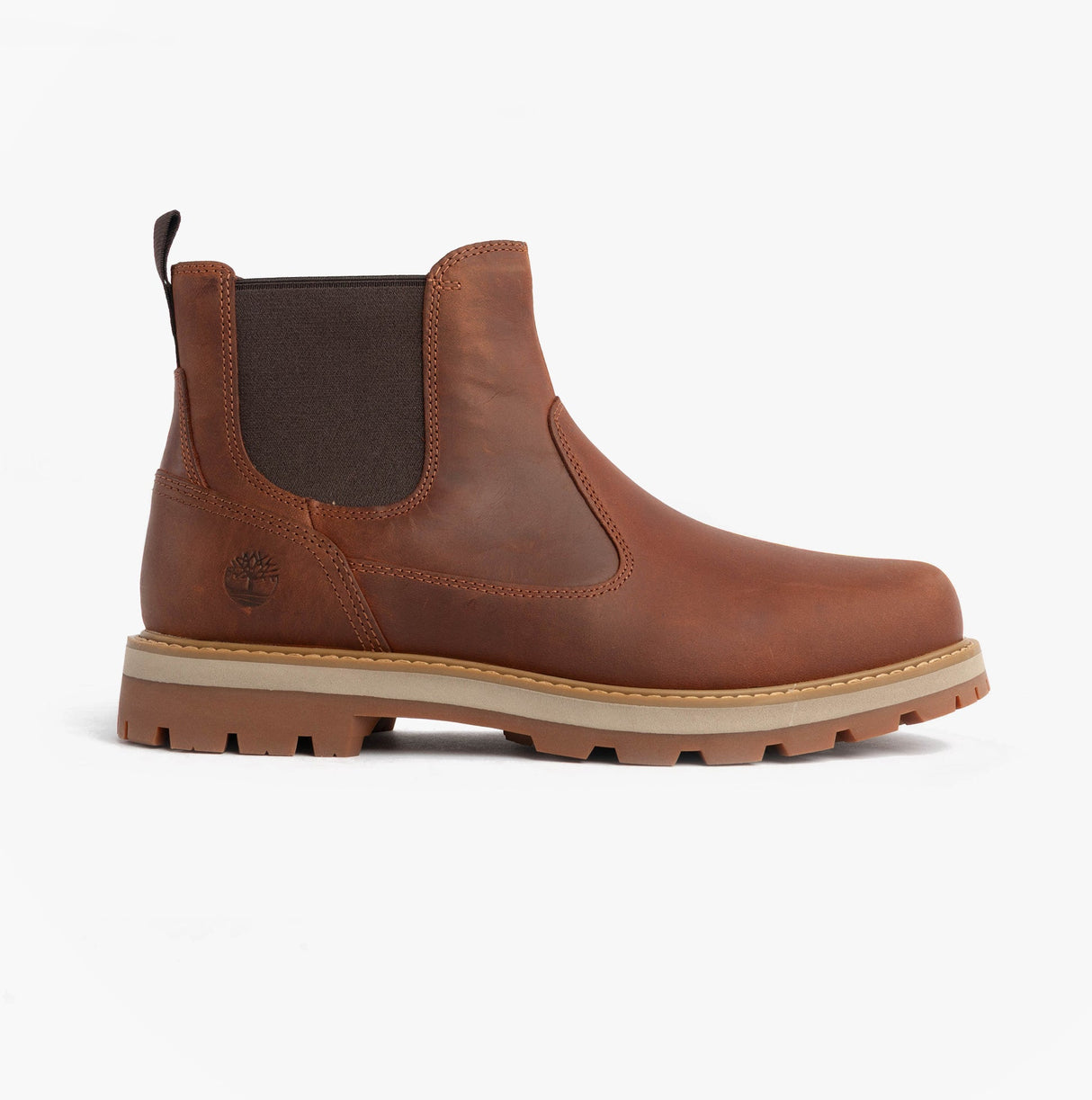 Timberland BRITTON ROAD MID Mens Chelsea Boots Rust