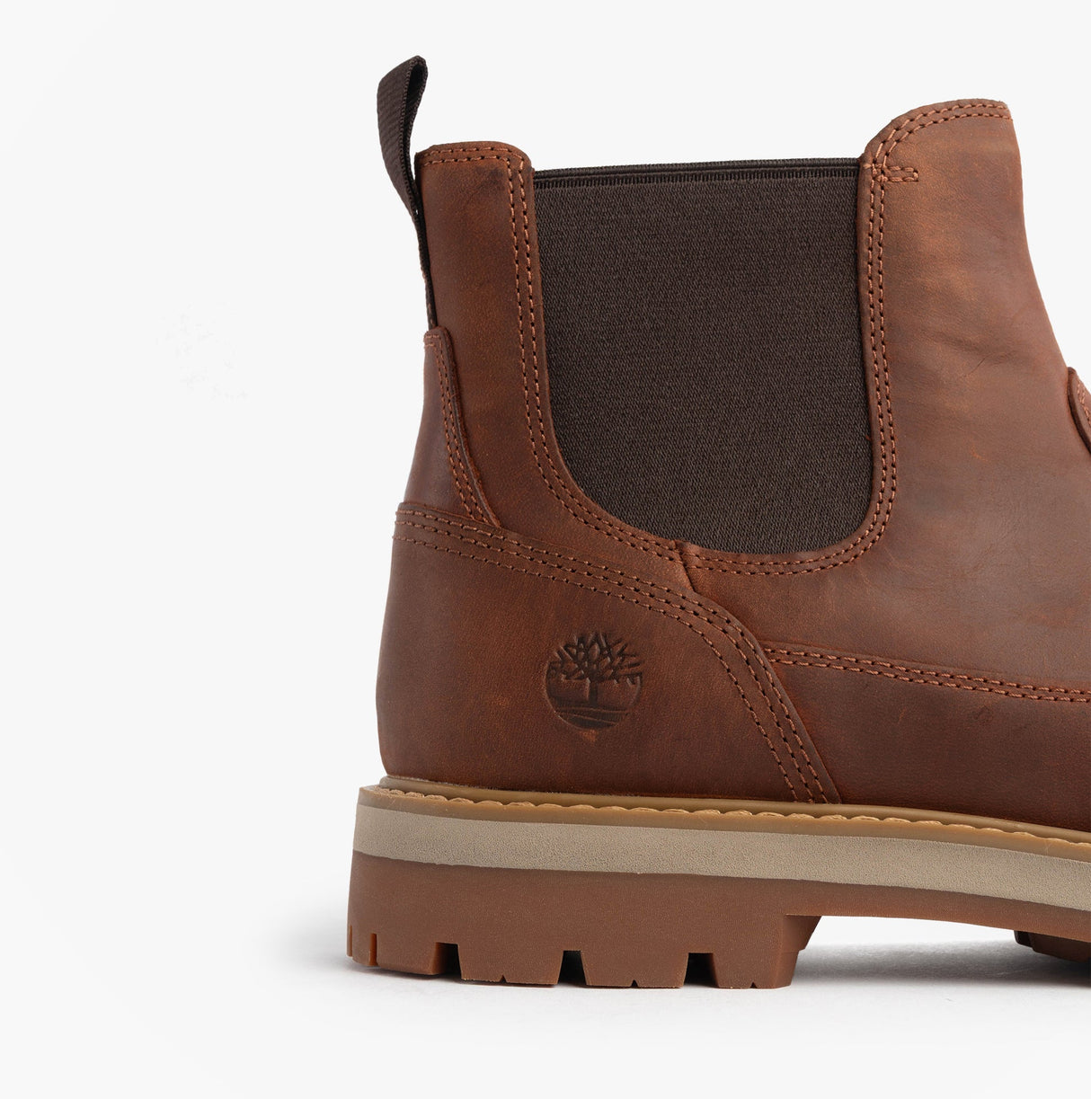 Timberland BRITTON ROAD MID Mens Chelsea Boots Rust