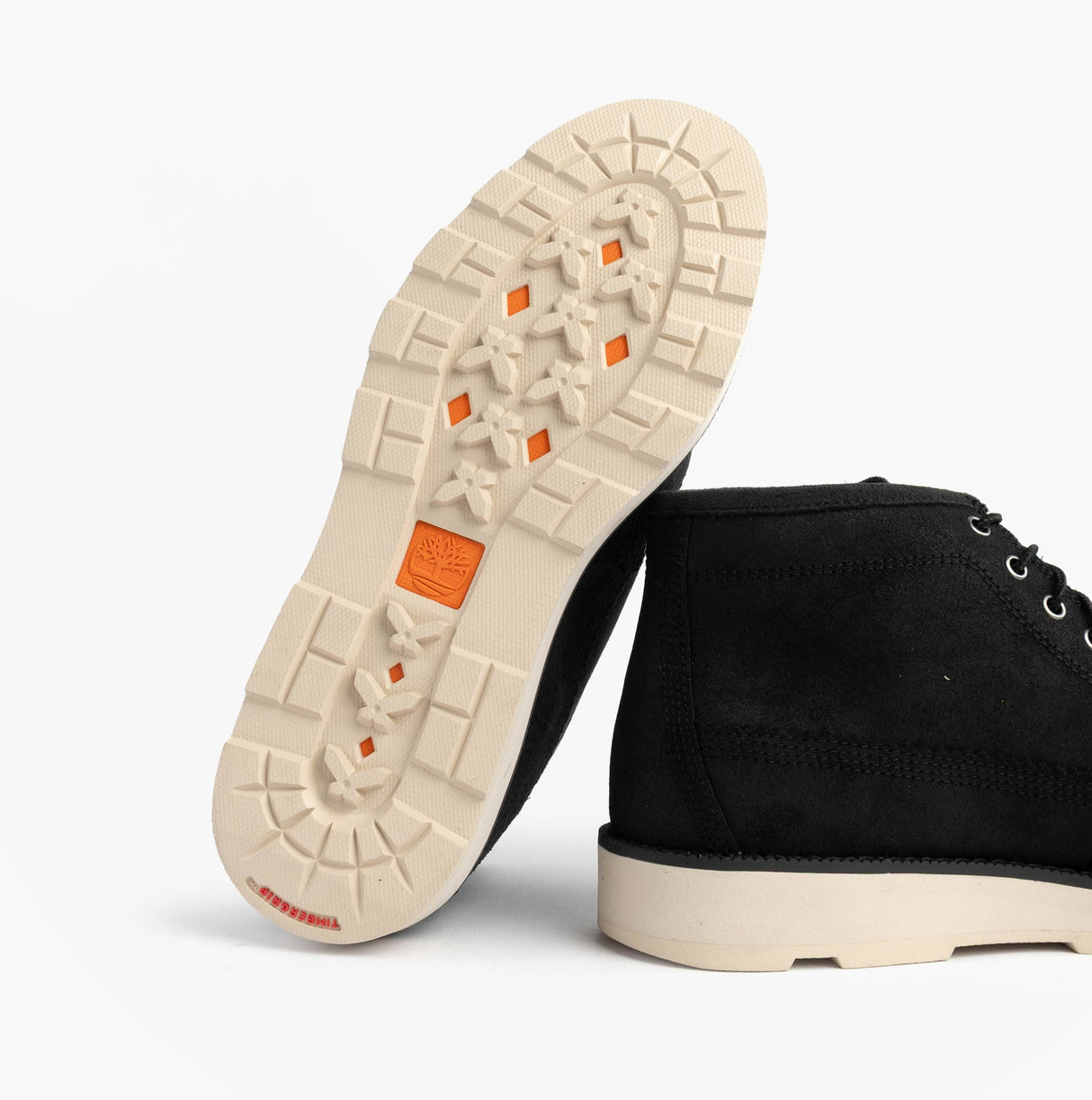 Timberland BRITTON MILLS MID Mens Chukka Boots Black Suede