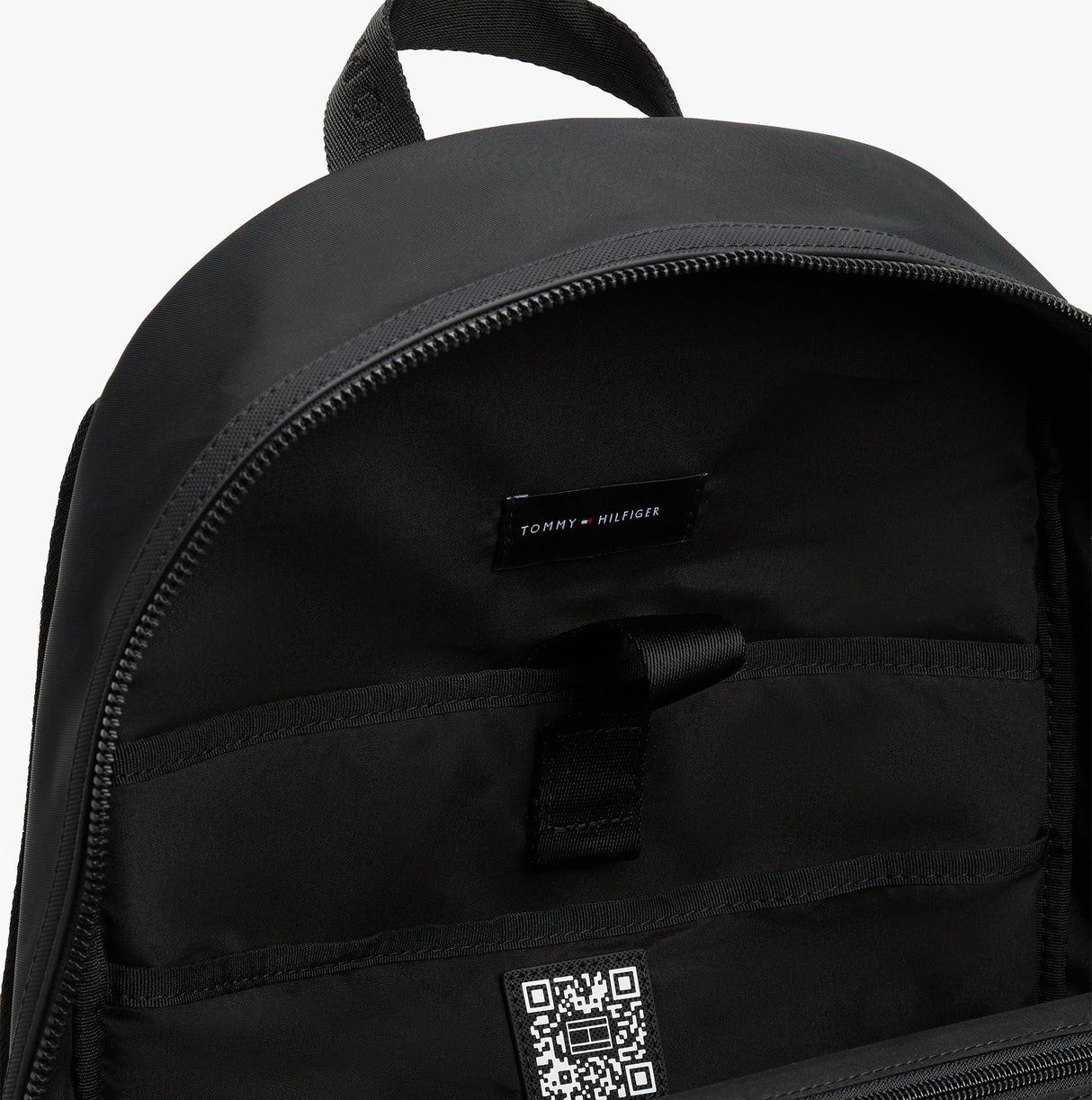 Tommy Hilfiger REPREVE Metal Logo Backpack Black