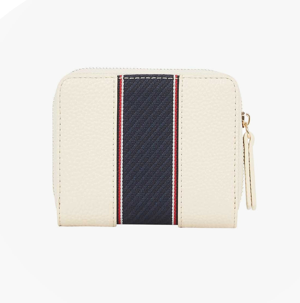 Tommy Hilfiger Womens monogram wallet with TH signature Cream