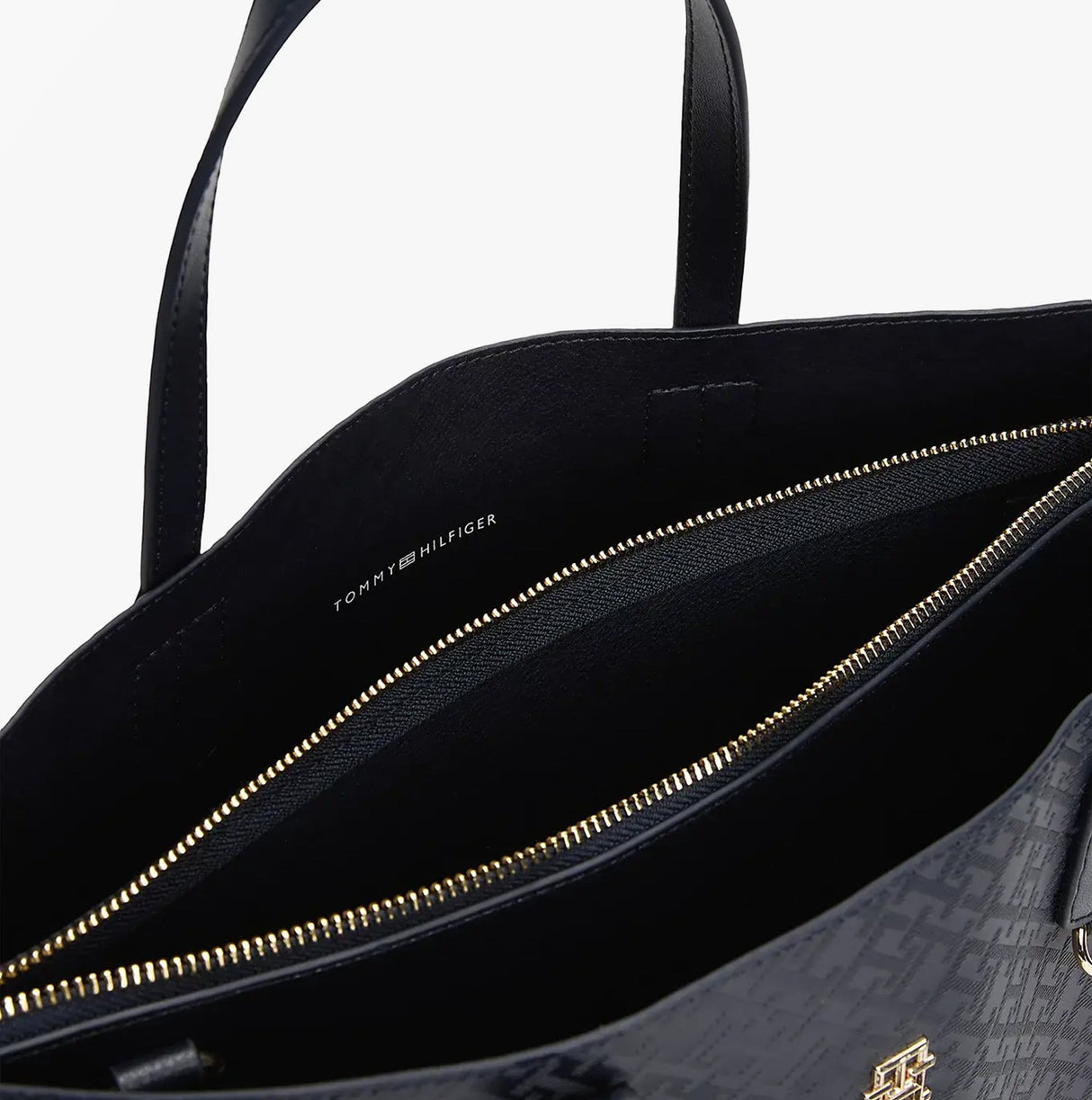 Tommy Hilfiger DISTINCT SATCHEL Ladies Handbag Space Blue