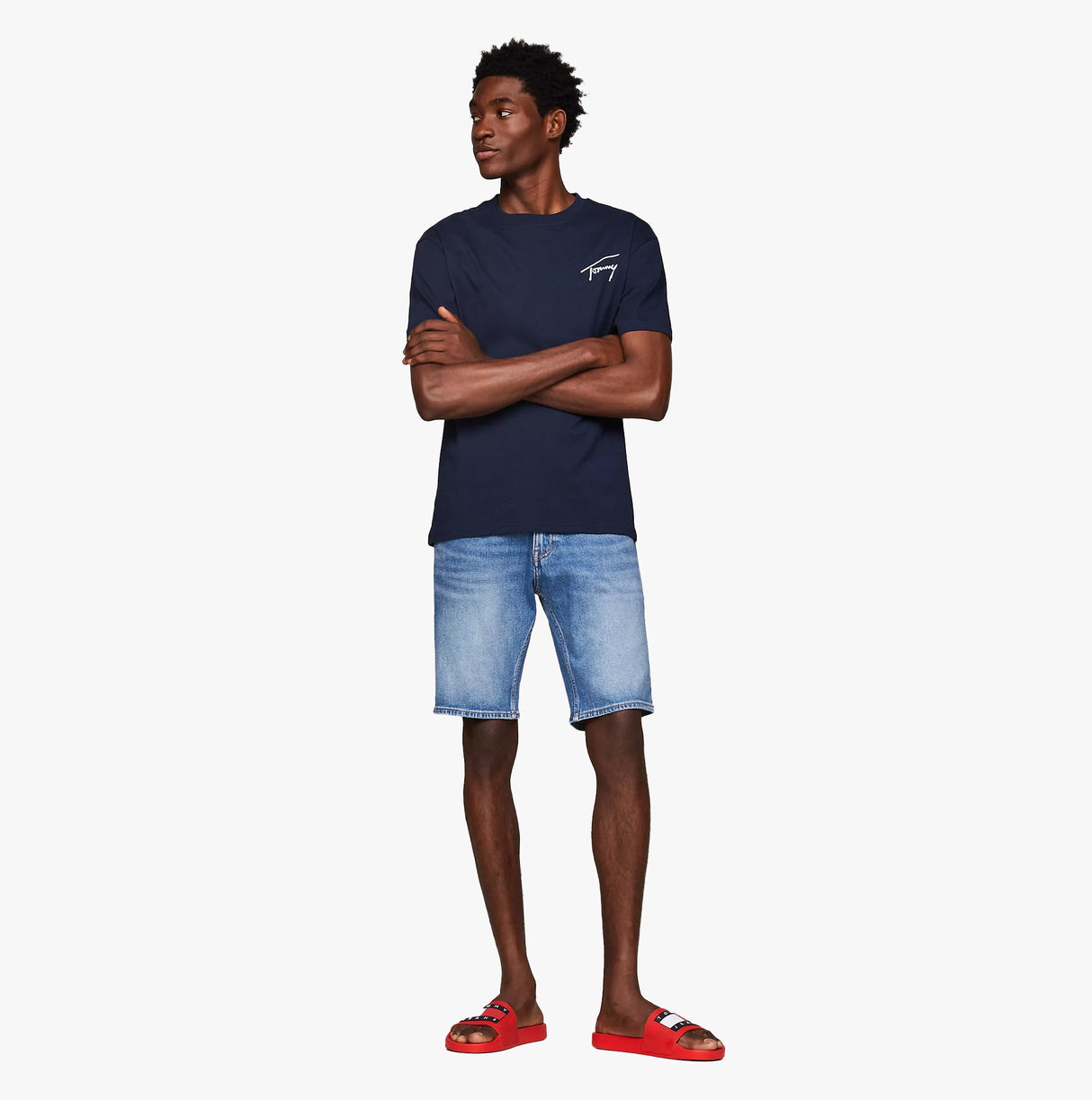 Tommy Hilfiger TJ POOL SLIDES Mens Slides Deep Crimson