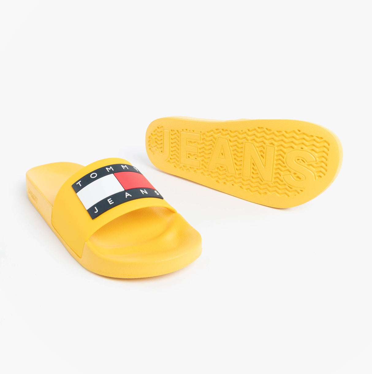 Tommy Hilfiger TJ POOL SLIDES Mens Slides Warm Yellow