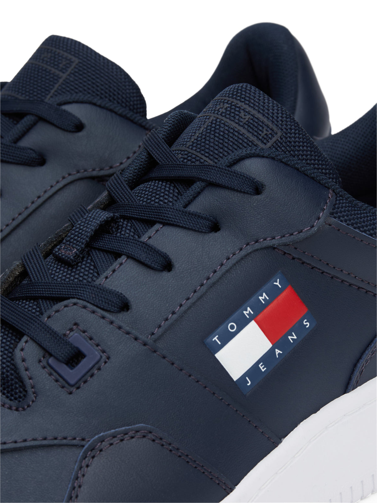 Tommy Hilfiger RETRO ESSENTIAL BASKETBALL Mens Trainers Dark Night Navy