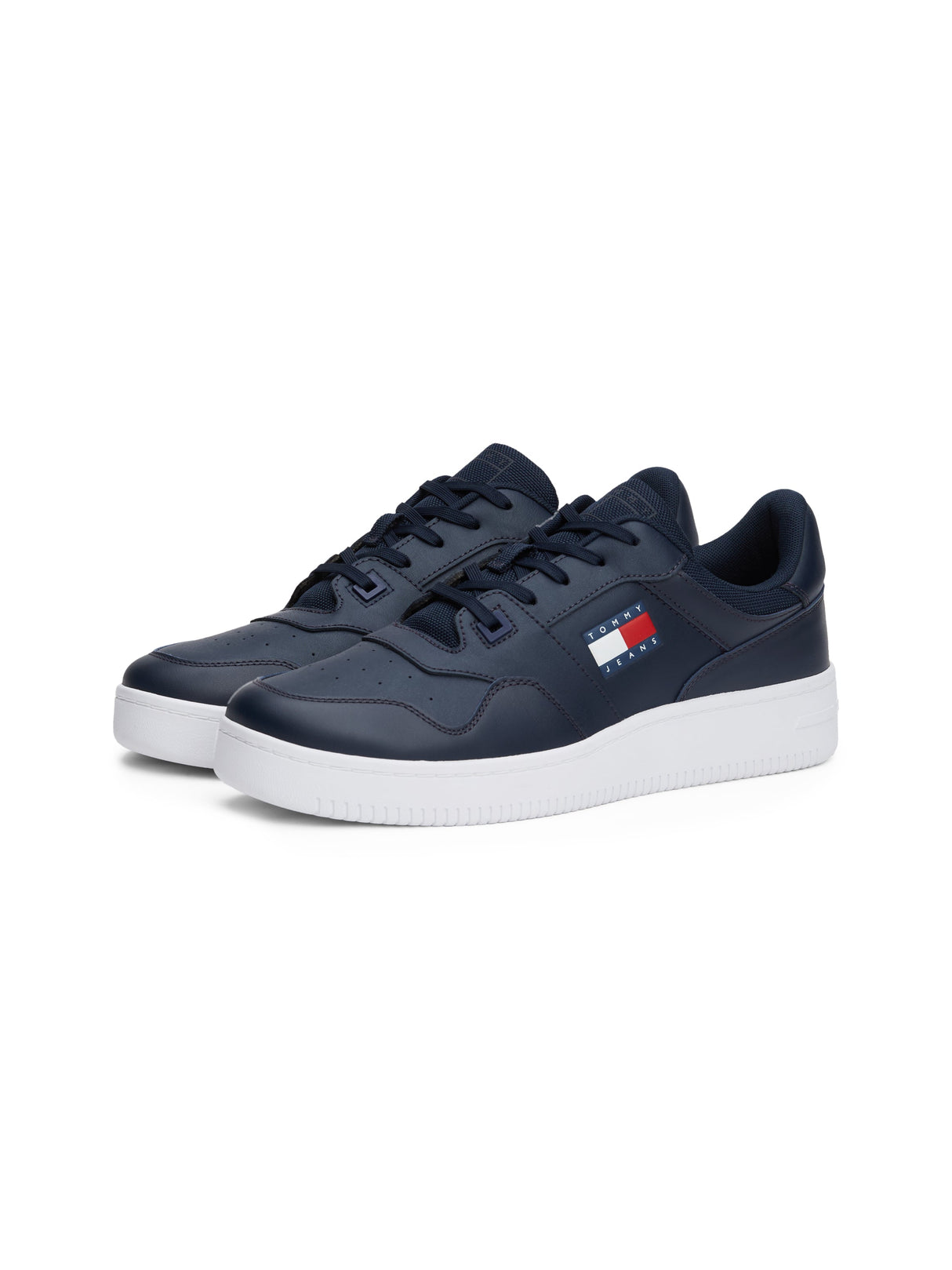 Tommy Hilfiger RETRO ESSENTIAL BASKETBALL Mens Trainers Dark Night Navy