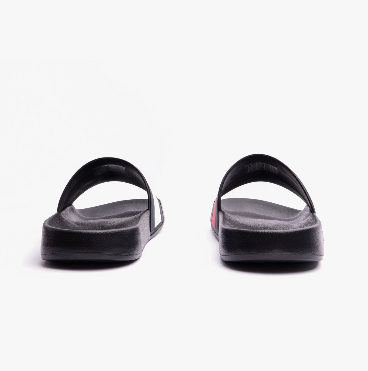 Tommy Hilfiger FLAG Mens Poolside Logo Sliders Desert Black